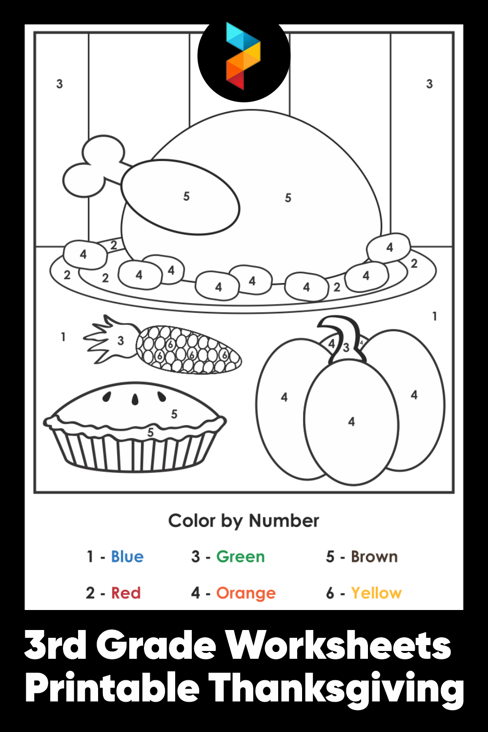 3Rd Grade Worksheets Thanksgiving - 12 Free Pdf Printables throughout Free Thanksgiving Worksheets For Third Grade