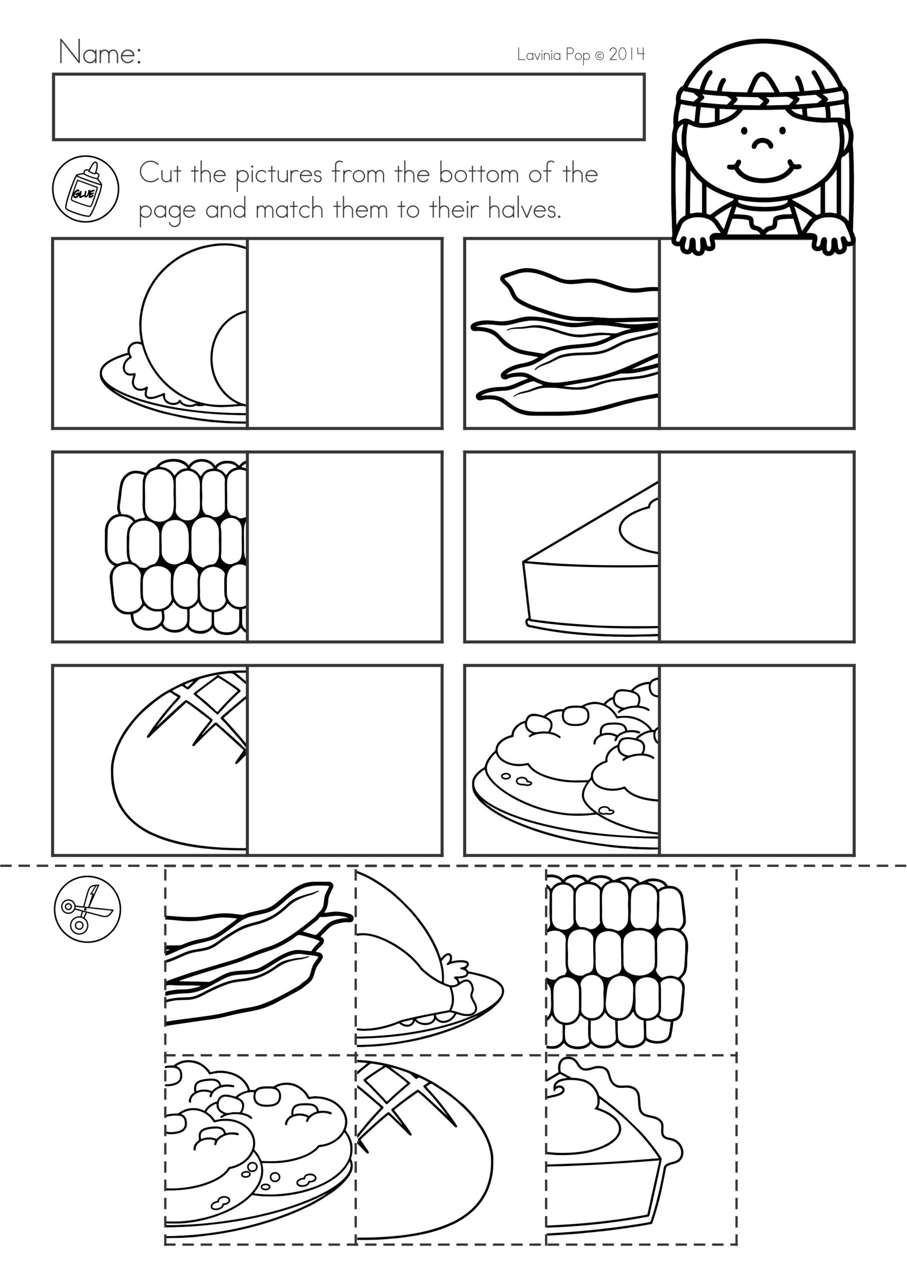 Thanksgiving Math &amp;amp; Literacy Worksheets And Activities No Prep pertaining to Thanksgiving Cut And Paste Worksheets