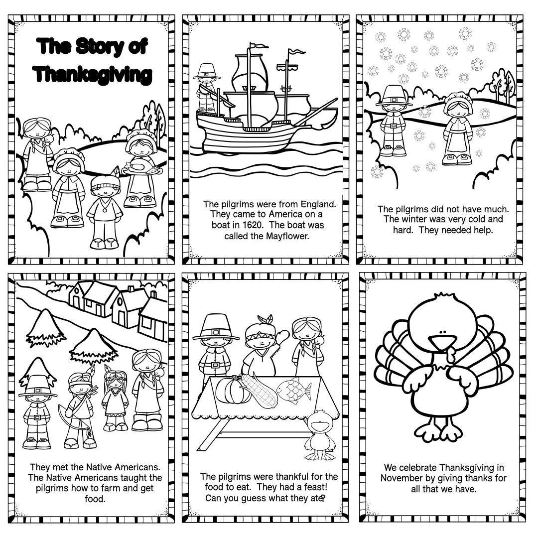 Thanksgiving Story - 13 Free Pdf Printables | Printablee inside The Story Of Thanksgiving Worksheet