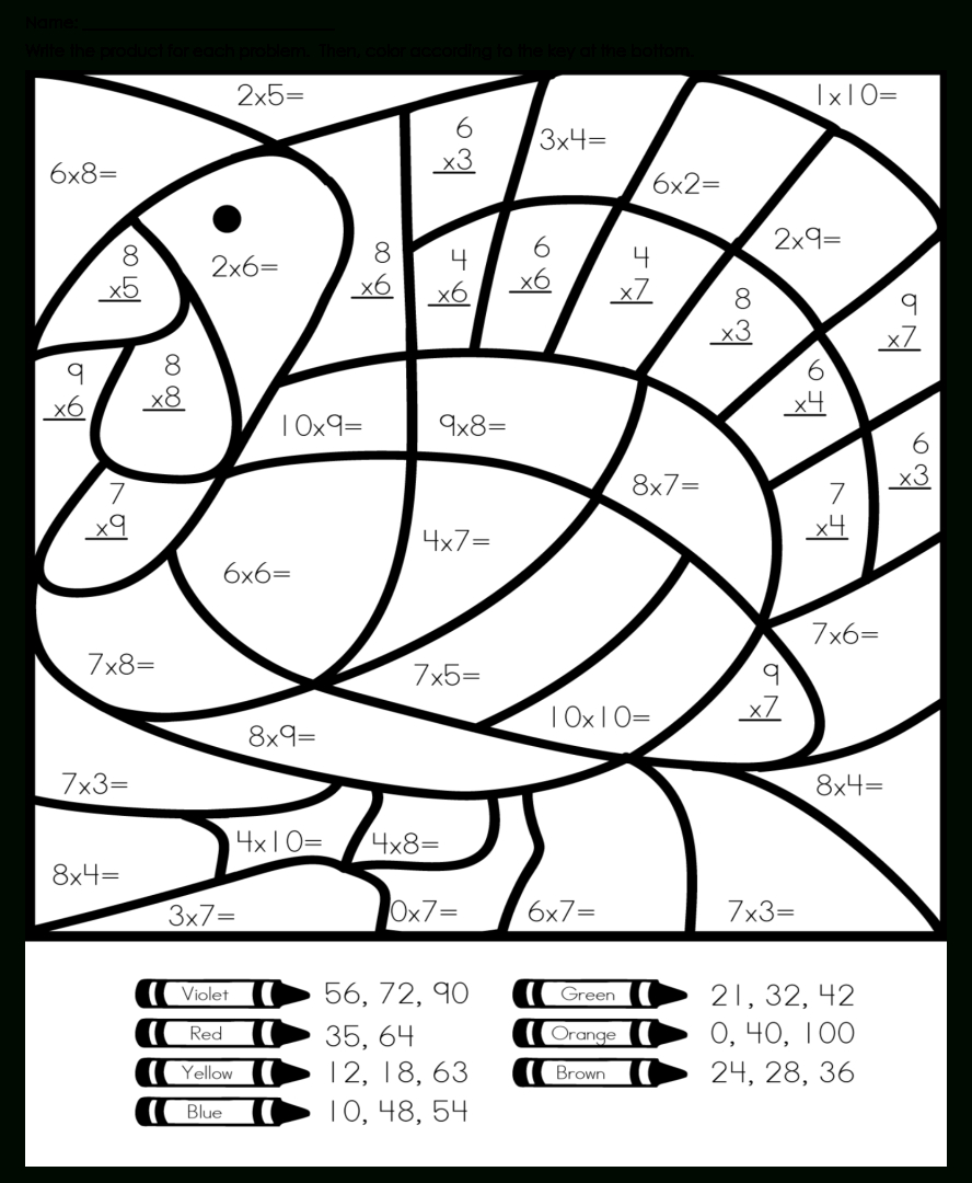 Thanksgiving Worksheets - 15 Free Pdf Printables | Printablee inside Thanksgiving Addition And Subtraction Worksheets