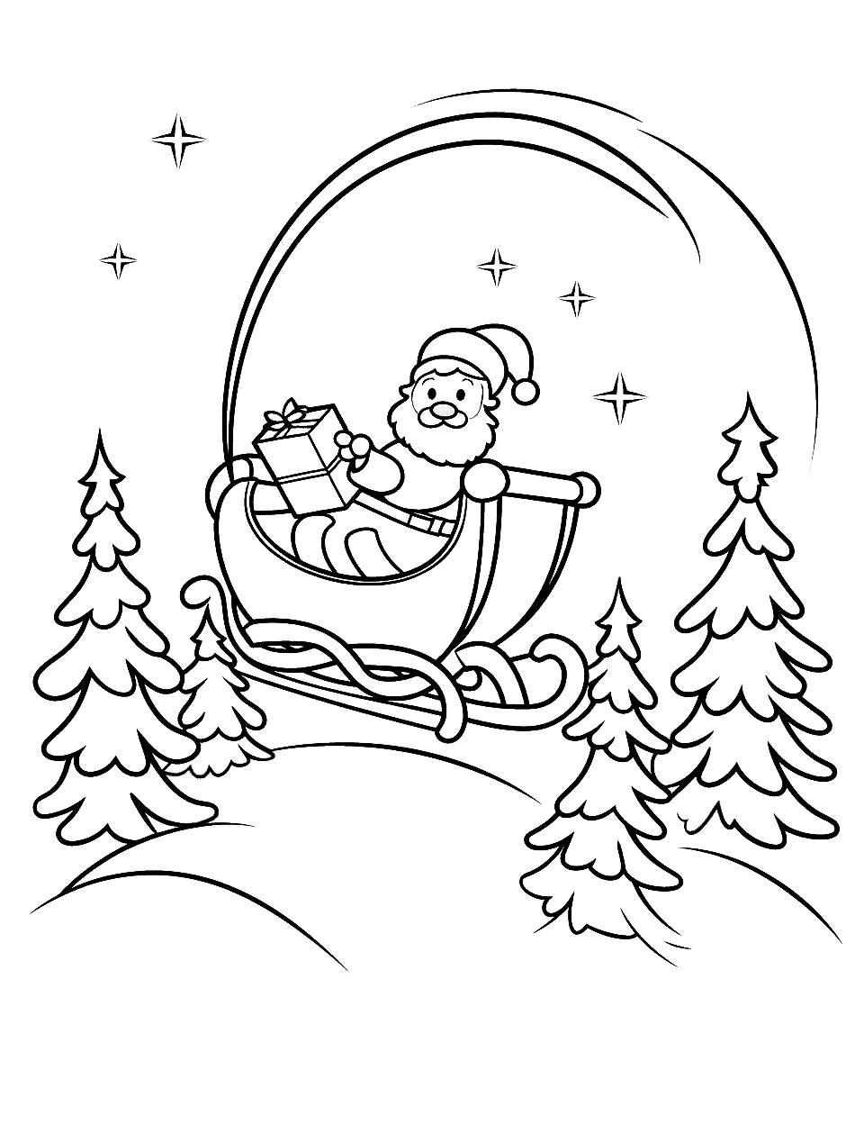 100 Christmas Coloring Pages: Printable Sheets for Christmas Coloring Worksheets Free