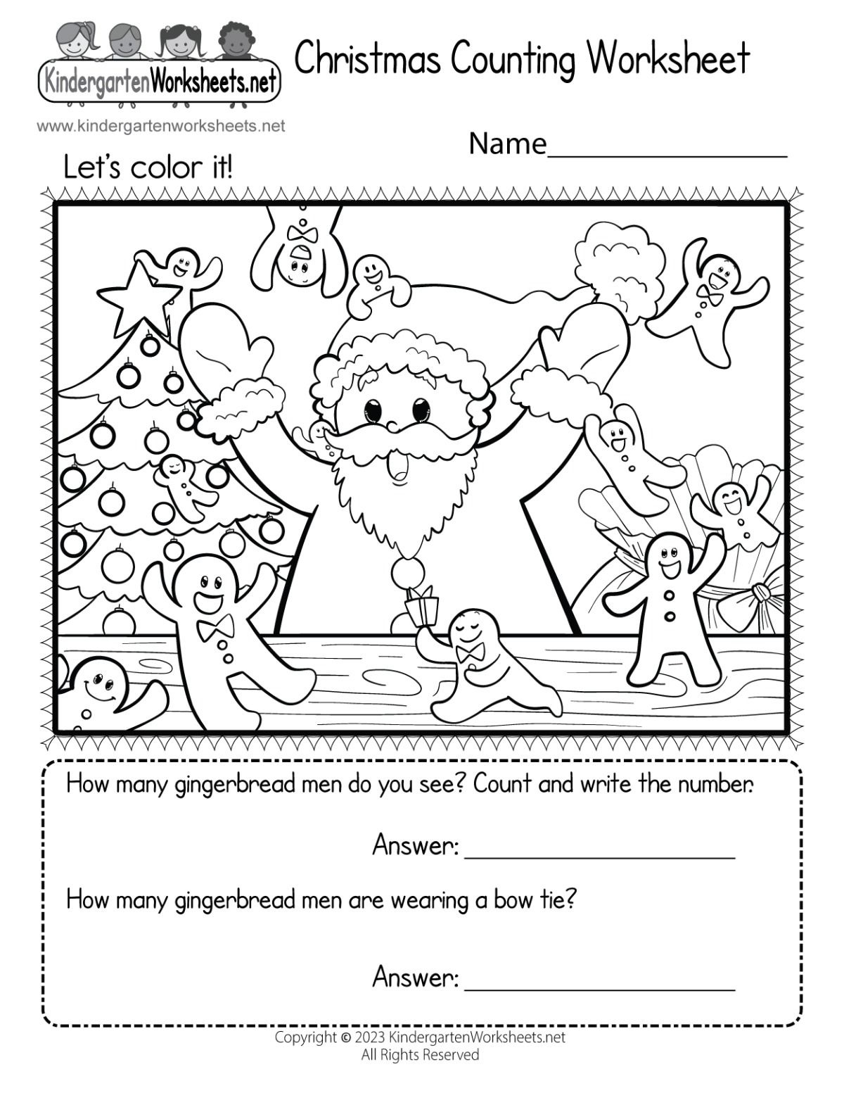 110 Christmas Activities And Worksheets Ideas | Christmas for Christmas Kindergarten Worksheets Free