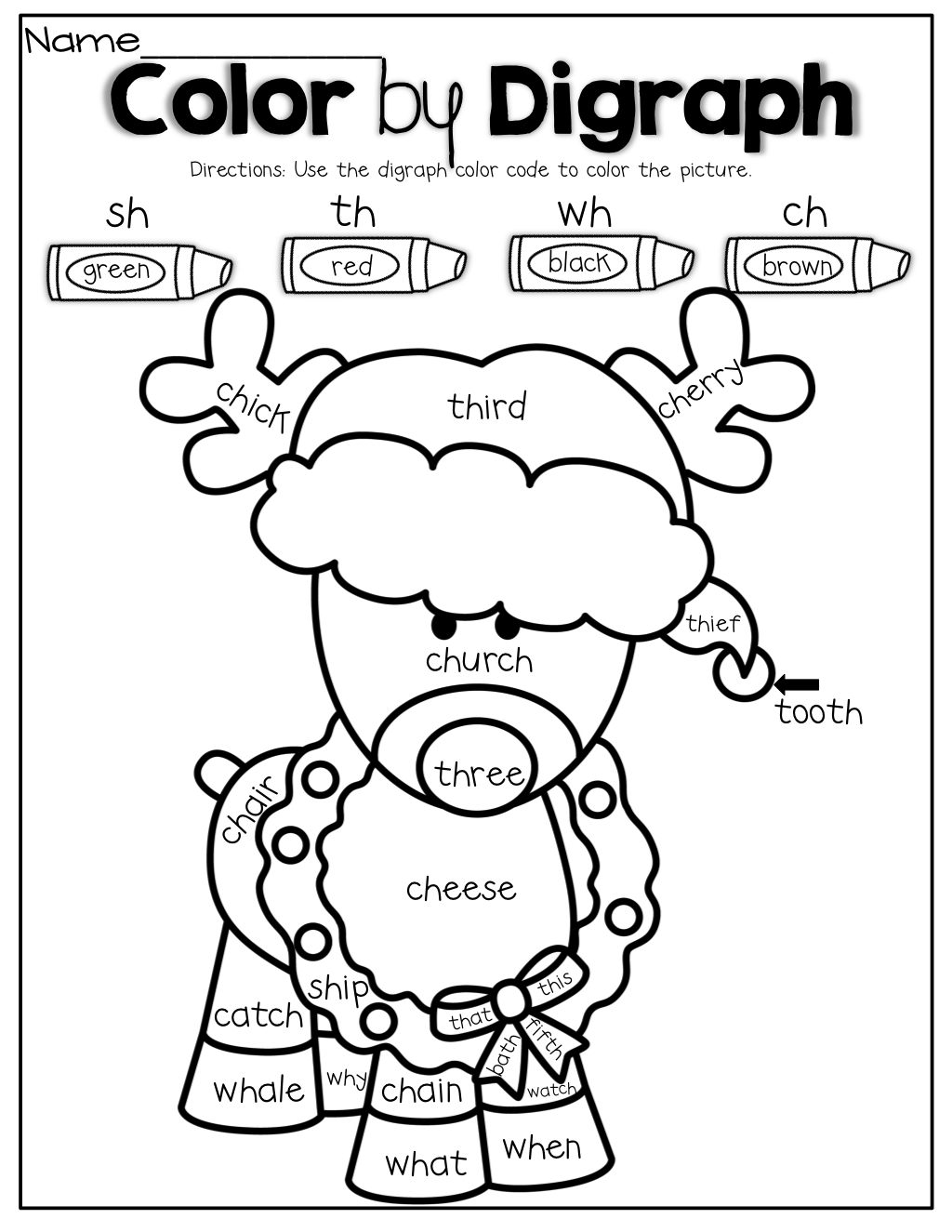 1St Grade December Christmas Worksheets Sight Word Search Phonics throughout Christmas Worksheets For First Graders