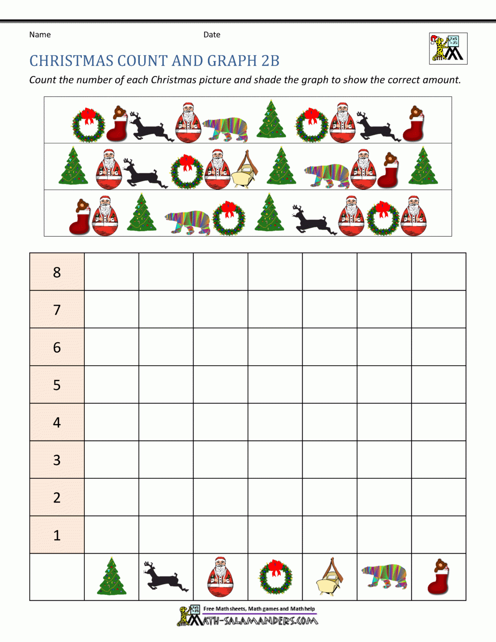 2Nd Grade Christmas Math Worksheets with regard to Christmas Worksheets For Second Graders