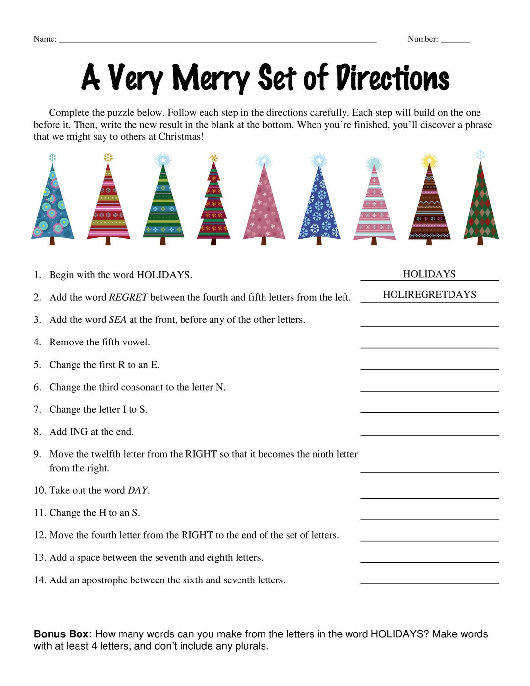 6Th Grade, 7Th Grade, 8Th Grade Christmas Riddle Worksheets inside Christmas Riddles Worksheet