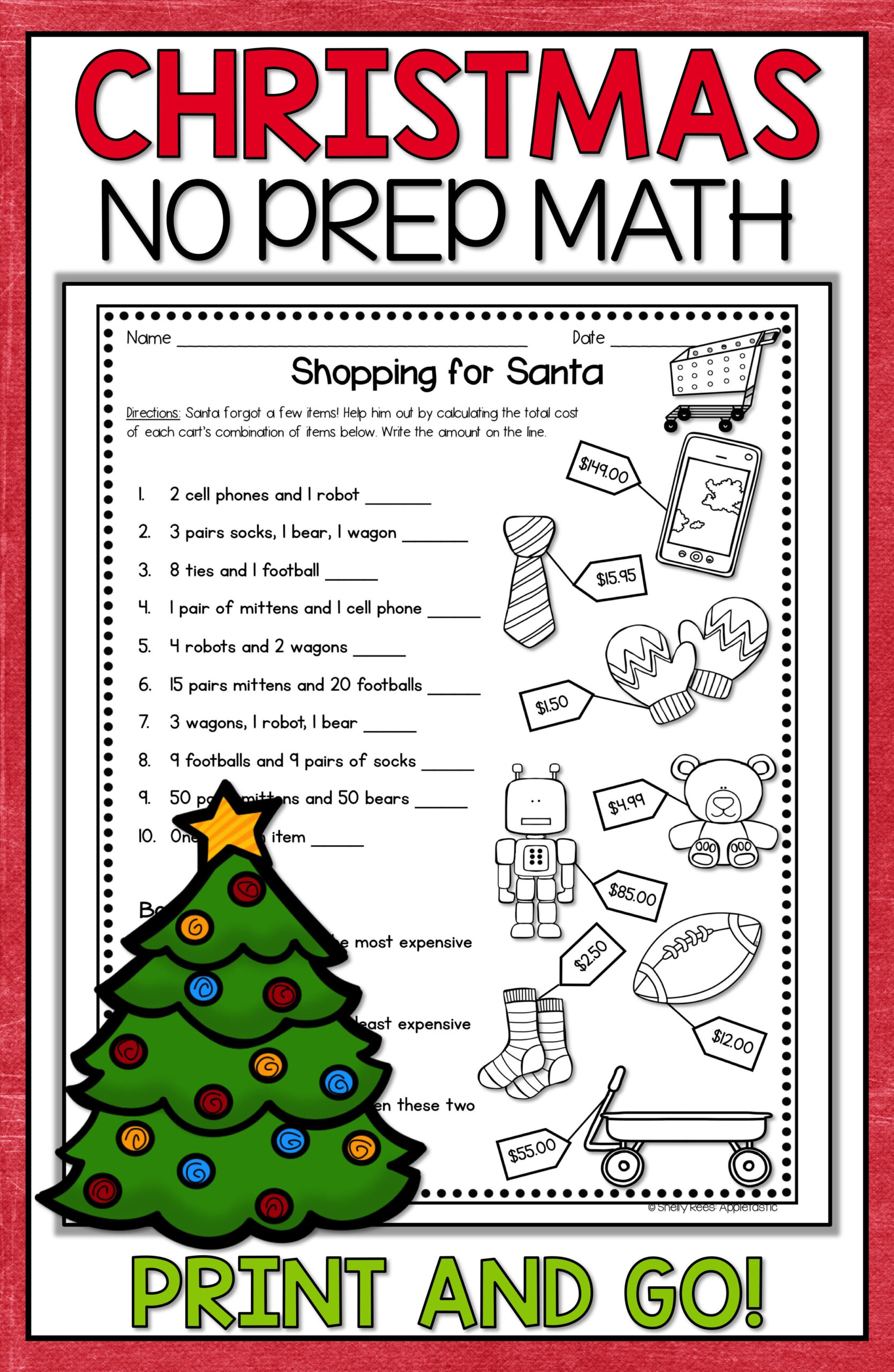 Christmas Math Worksheets | Christmas Multiplication And Division for Christmas Worksheets For 4th Graders