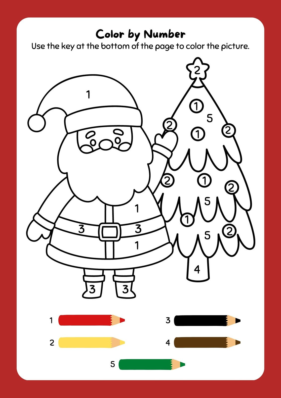 Page 2 - Free, Editable Christmas Worksheet Templates | Canva for Fun Christmas Worksheets