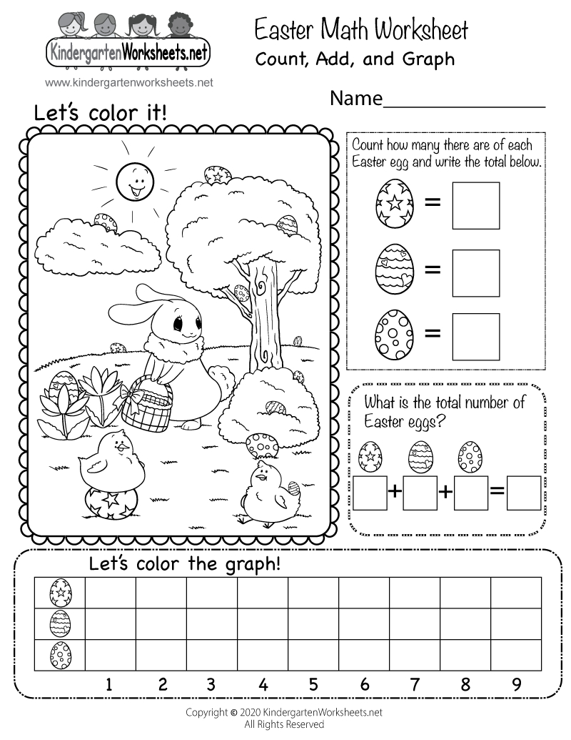 Easter Math Worksheet - Free Printable, Digital, &amp;amp; Pdf pertaining to Easter Free Worksheets