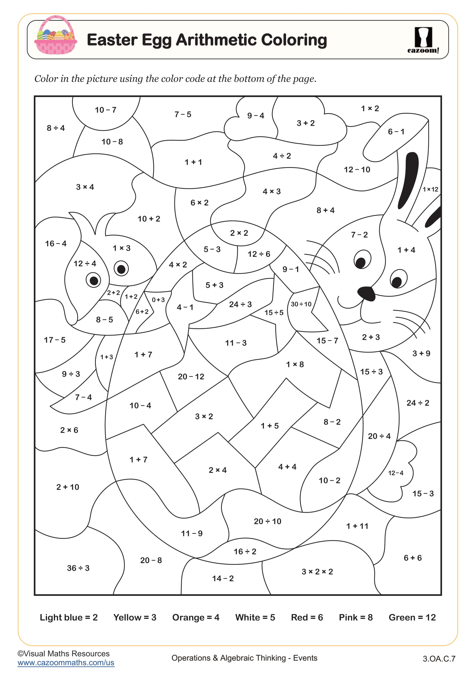 Easter Math Worksheets | Fun Math Activities And Worksheets with regard to Easter Coordinates Worksheets