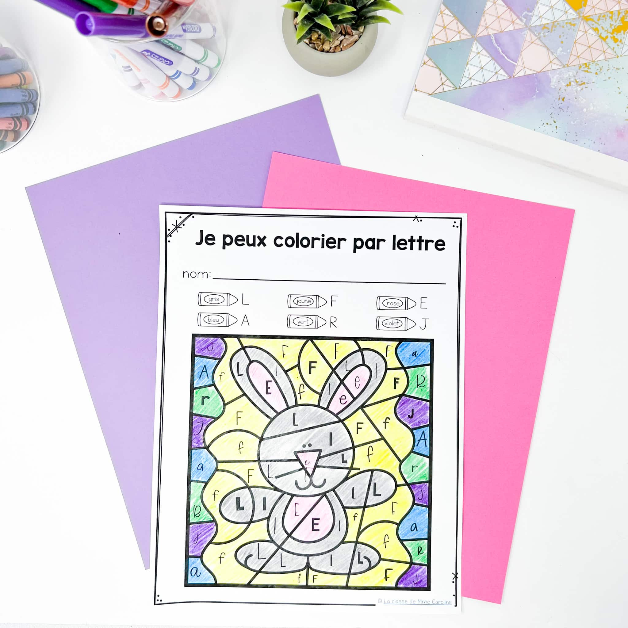 Kindergarten French Easter Math &amp;amp; Literacy Worksheets | No Prep with regard to French Easter Worksheets