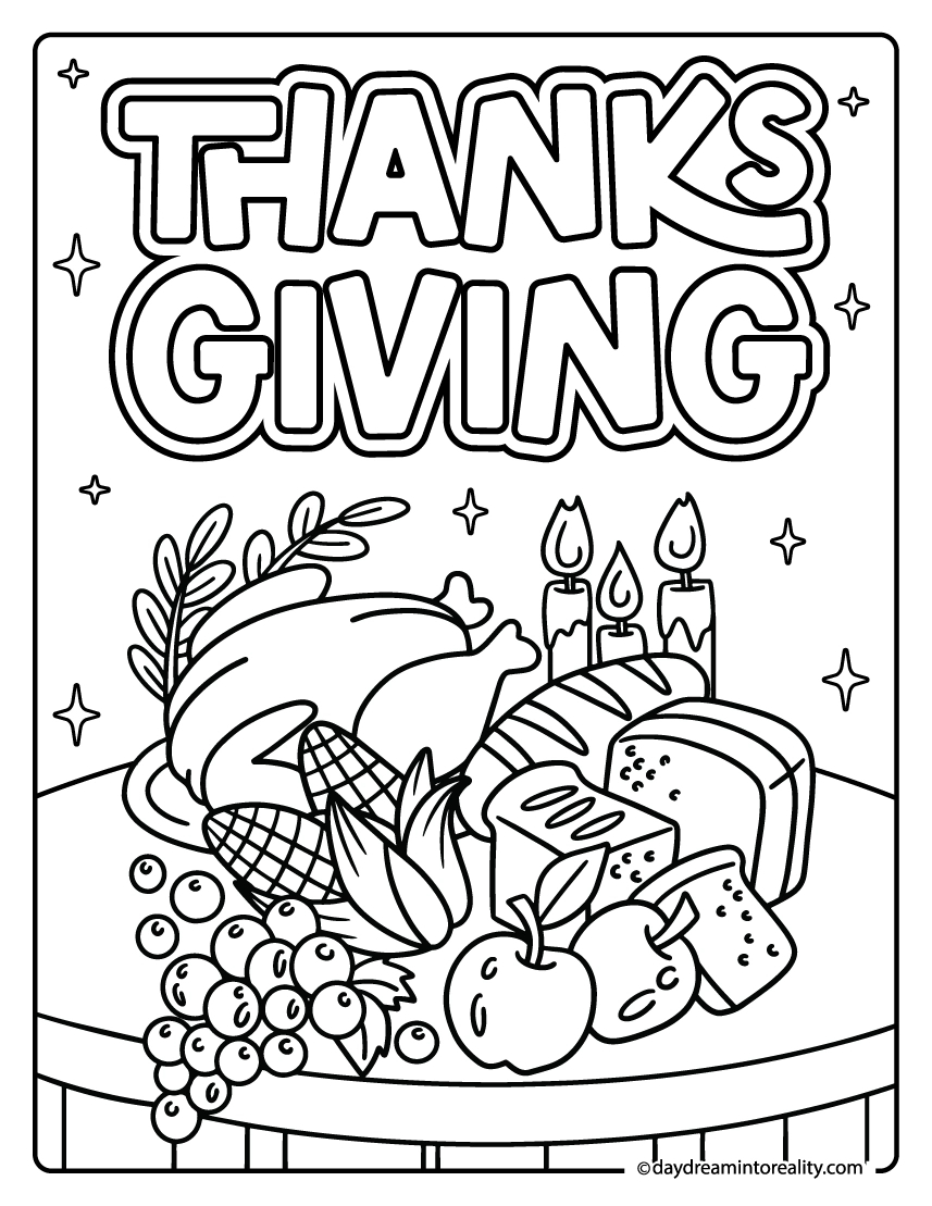 31+ Thanksgiving Coloring Pages | Free Pdf Printables ~ Daydream regarding Coloring Worksheets For Thanksgiving
