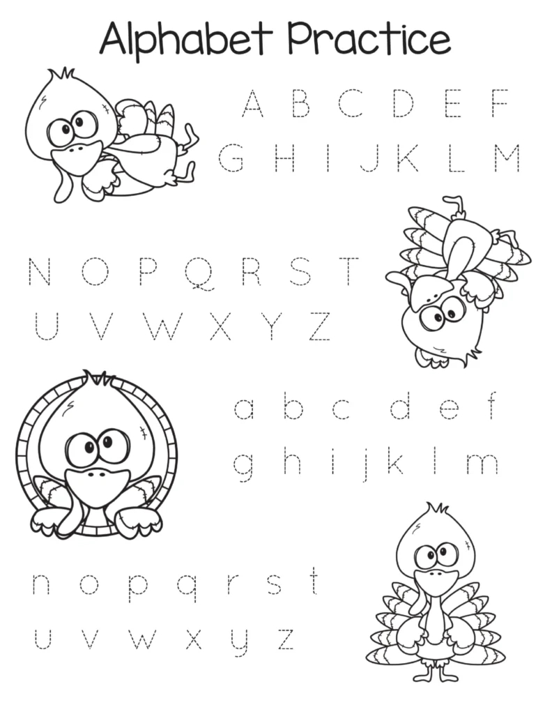 Free Early Education Thanksgiving Printable: Fun And Easy regarding Preschool Thanksgiving Worksheets Free
