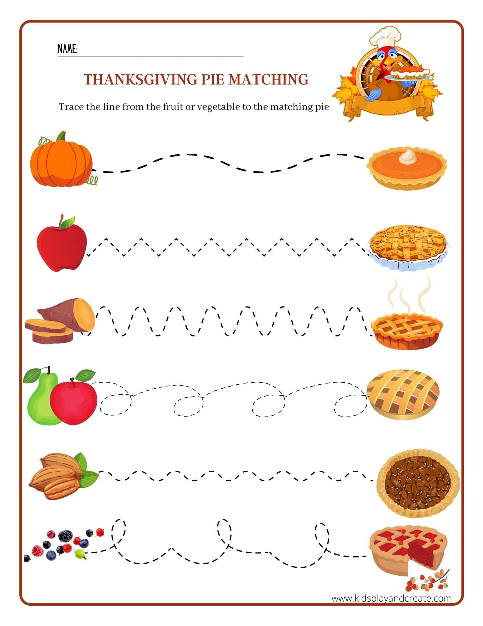 Free Printable Thanksgiving Worksheets For Pre-K - Kids Play And pertaining to Pre-K Thanksgiving Worksheets