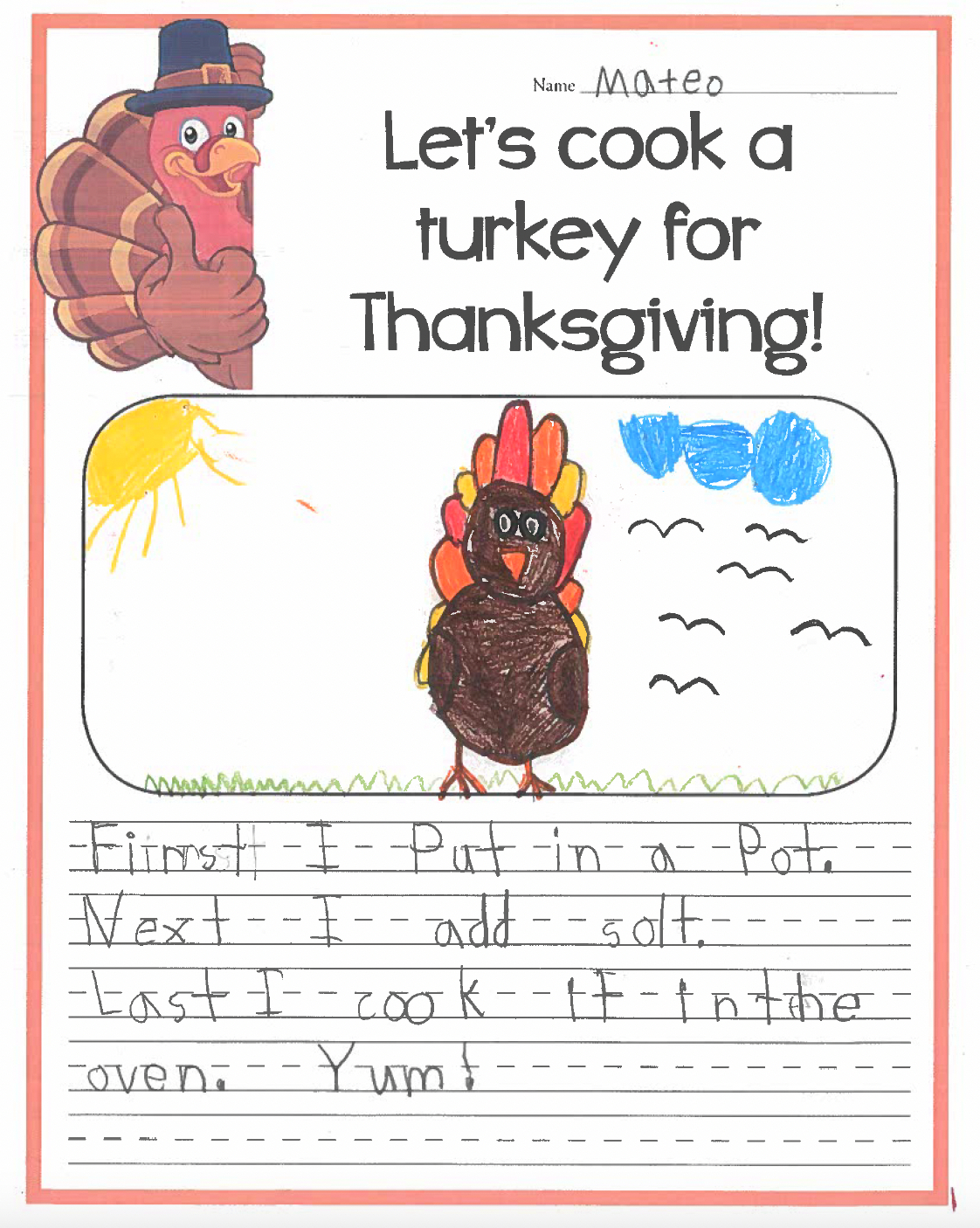 How To Cook A Turkey - St. Albert News intended for How To Cook A Thanksgiving Turkey Worksheet