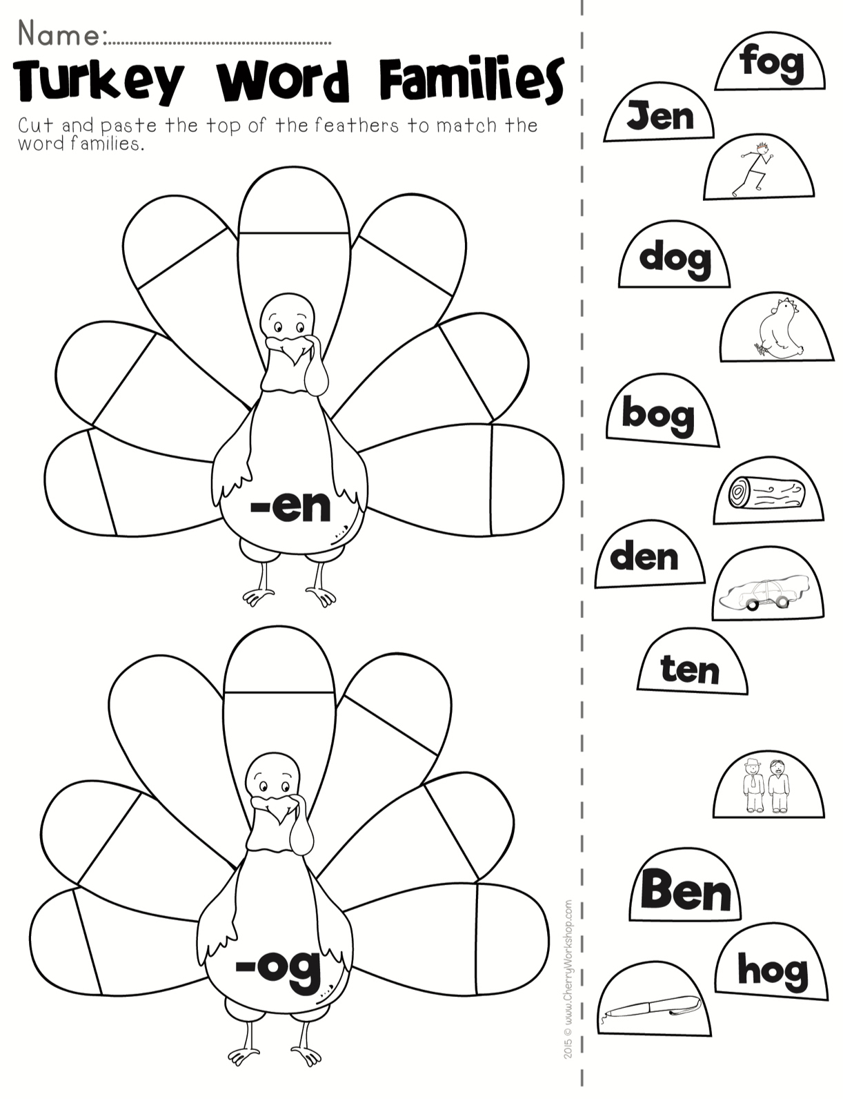 Thanksgiving Cvc Word Activity Pages pertaining to Thanksgiving Cvc Worksheets Free