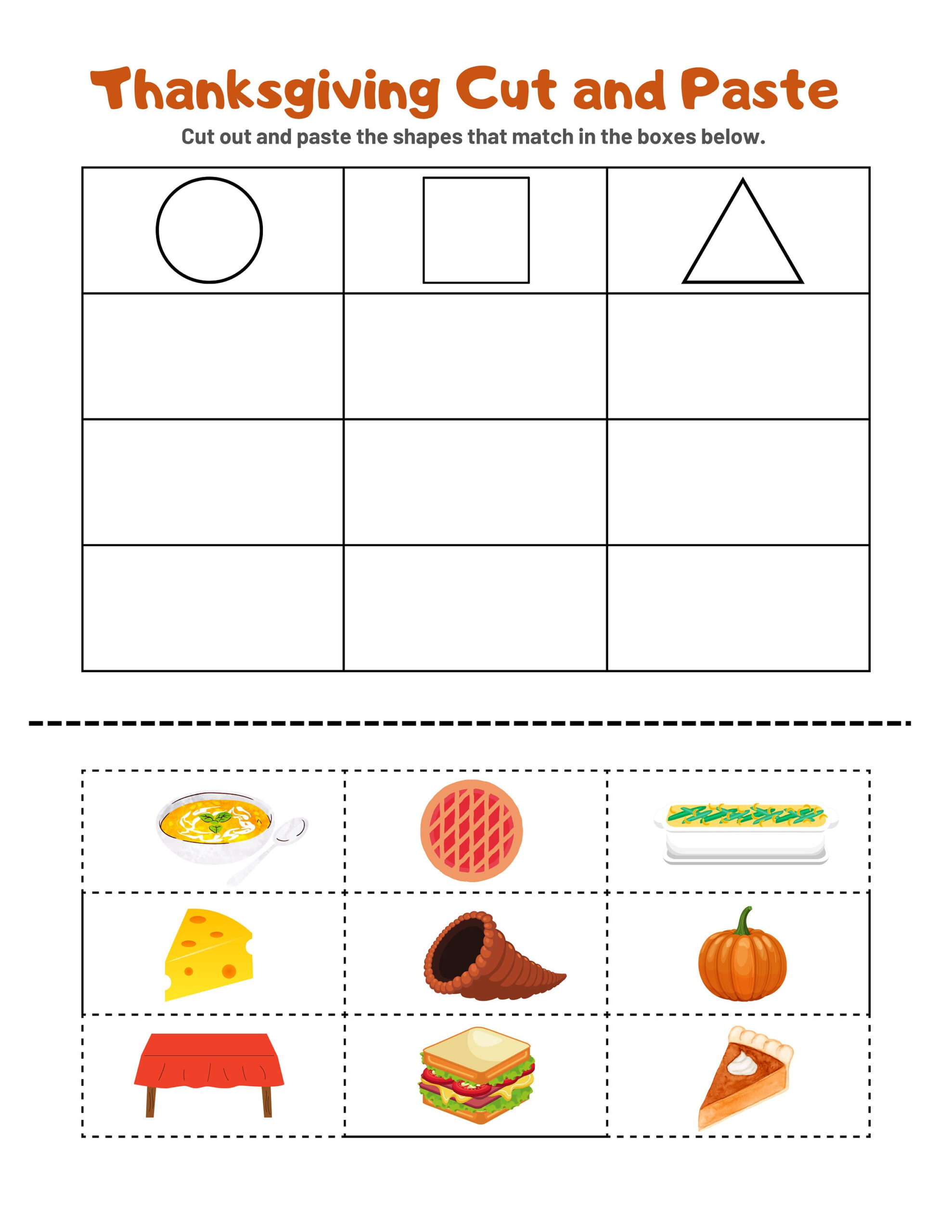 Thanksgiving Feinmotorik Arbeitsblätter - Etsy.de pertaining to Worksheet Thanksgiving