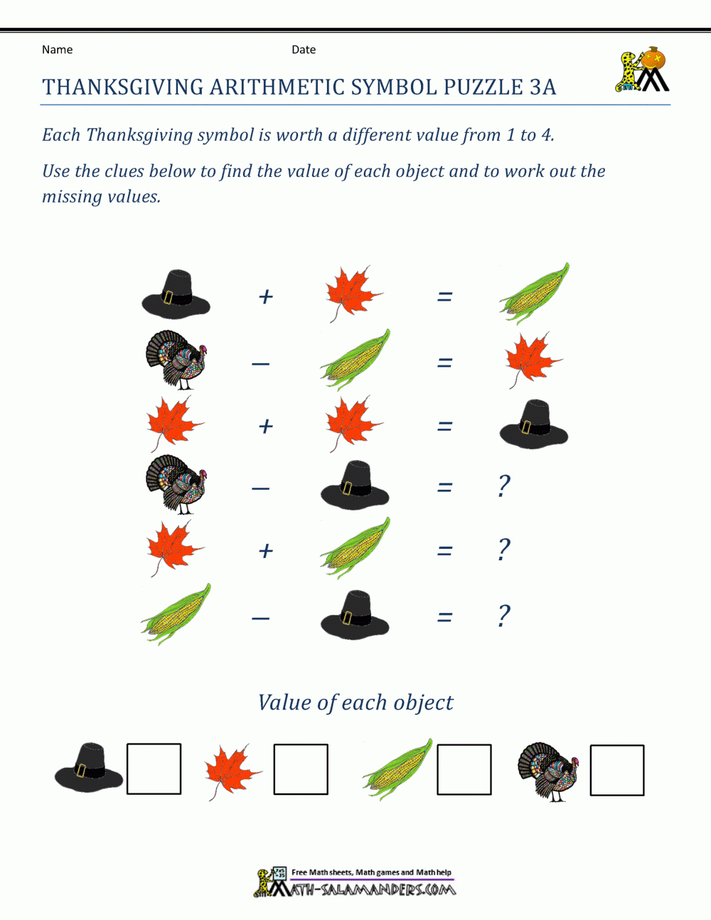 Thanksgiving Math Worksheets 3Rd Grade intended for Thanksgiving Worksheets For 3rd Graders