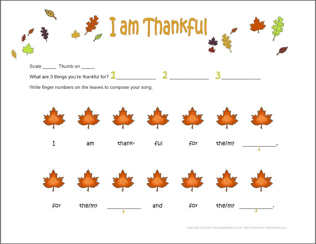 Thanksgiving Music Worksheets - 9 Fun Free Printables For Kids for Music Thanksgiving Worksheets