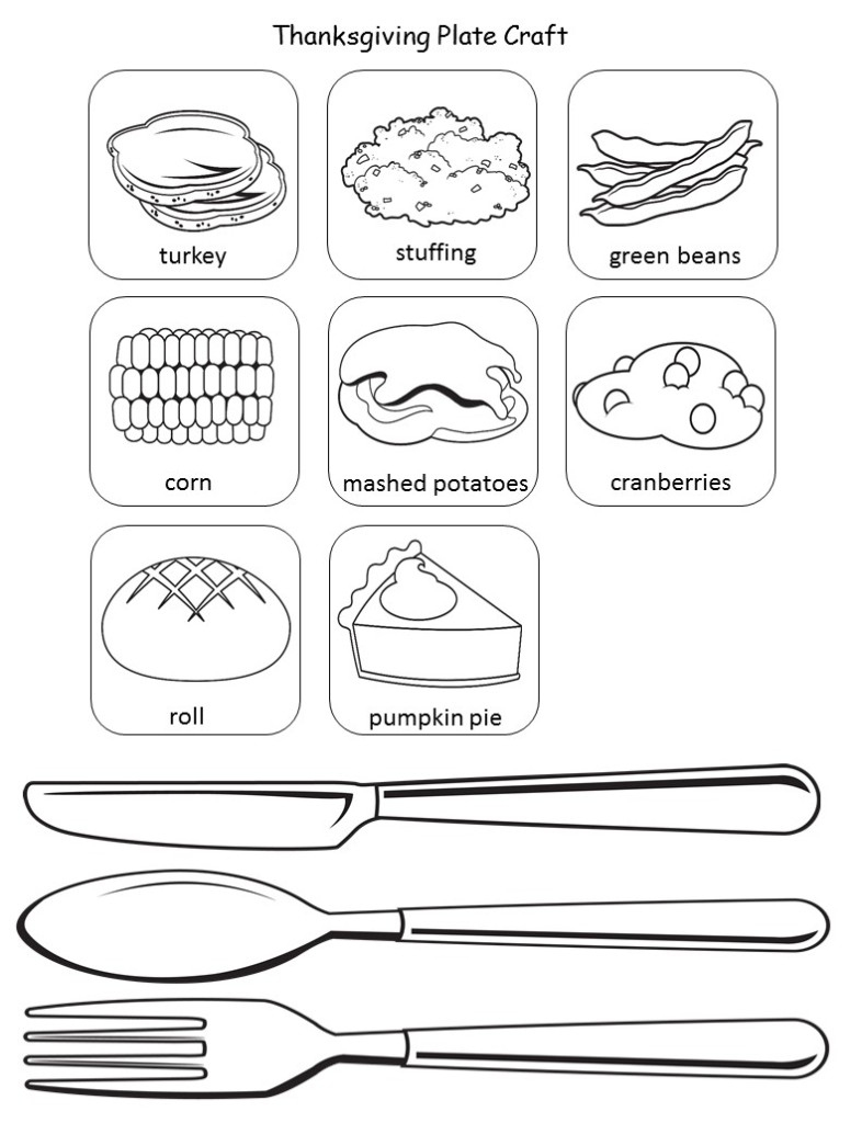 Turkey, Turkey What Do You Smell? And Thanksgiving Craft - The intended for My Thanksgiving Plate Worksheet