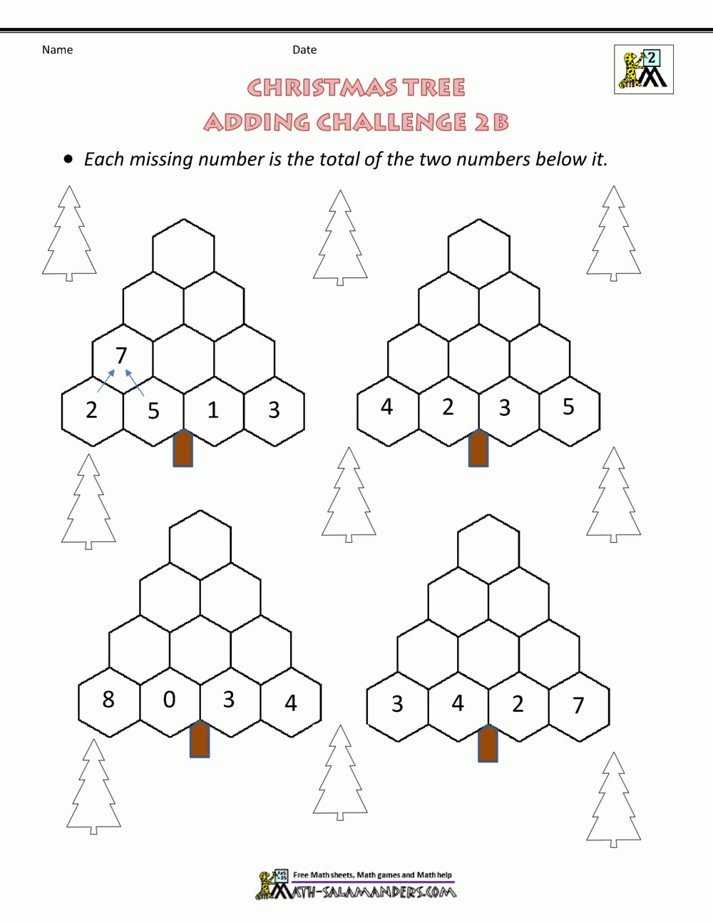 2Nd Grade Christmas Math Worksheets within Free Printable Christmas Math Worksheets 2nd Grade