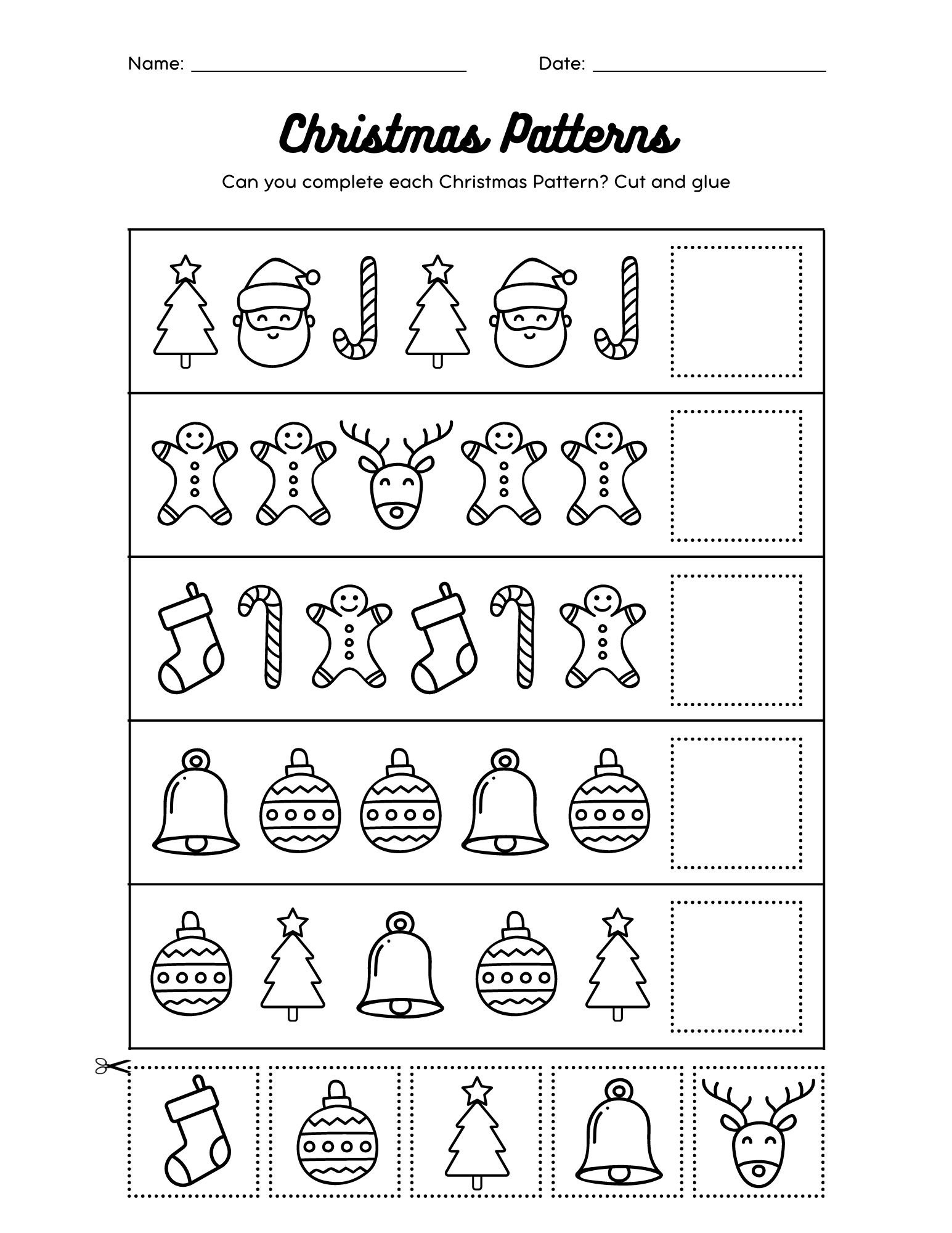 40 Free Christmas Printables & Activity Sheets For Kids for Christmas Preschool Worksheets Activities