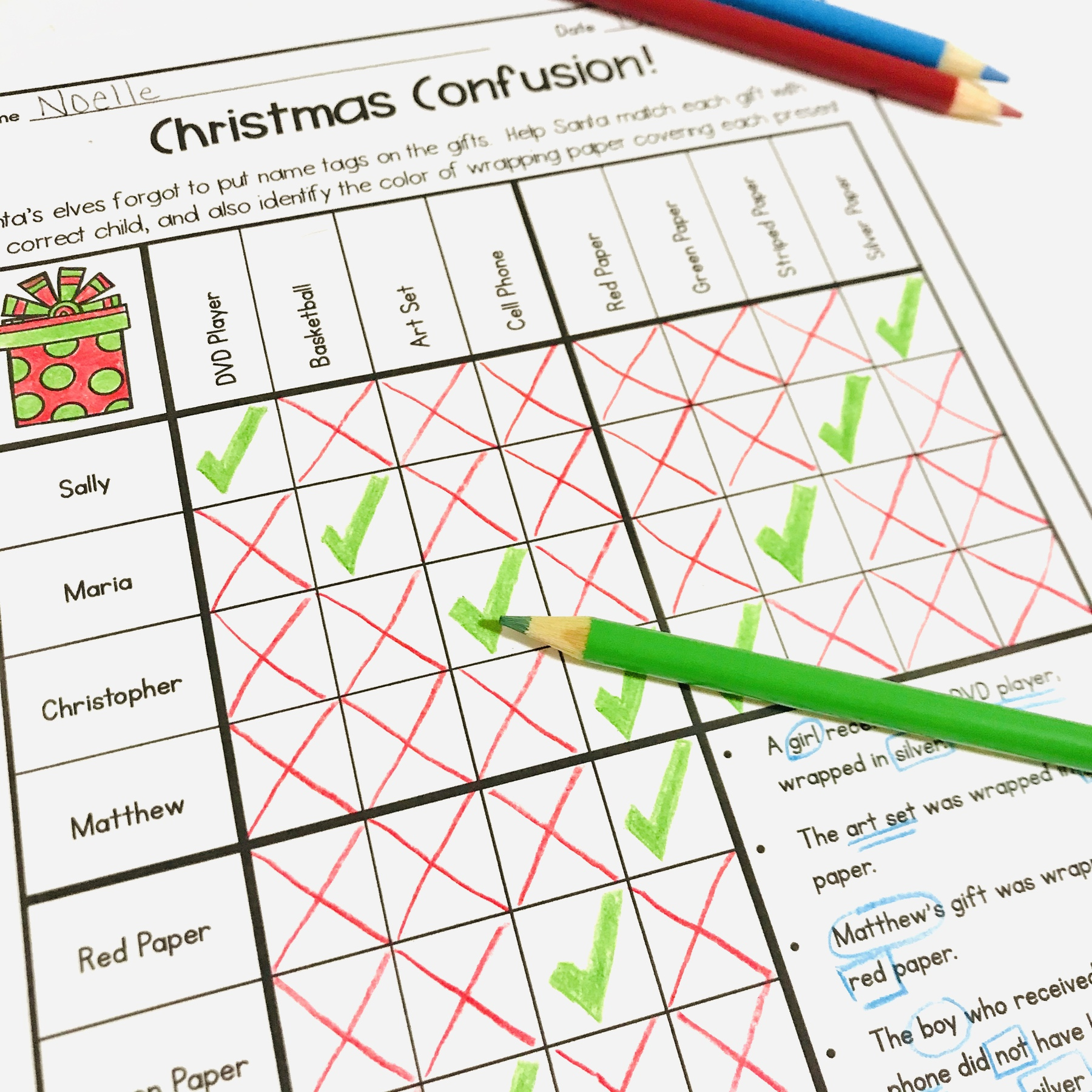 5 Fun Christmas Math Worksheets For Upper Elementary Classrooms with regard to A Little Christmas Confusion Worksheets