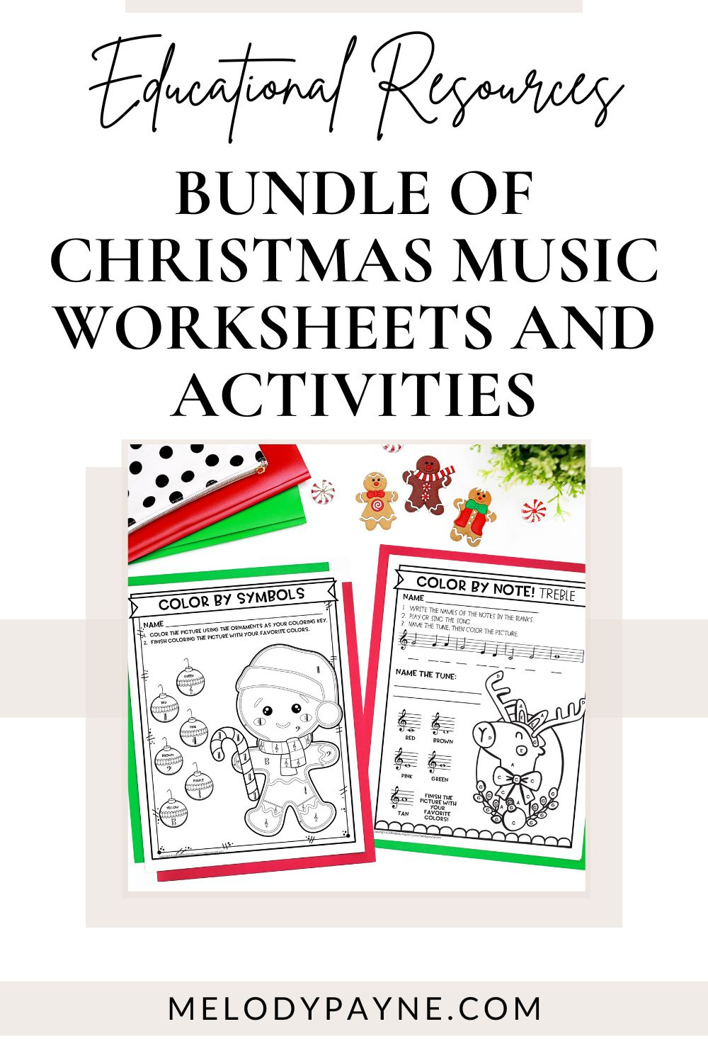 Bundle Of 4 Awesome Christmas Music Worksheets And Activities for Free Christmas Music Worksheets