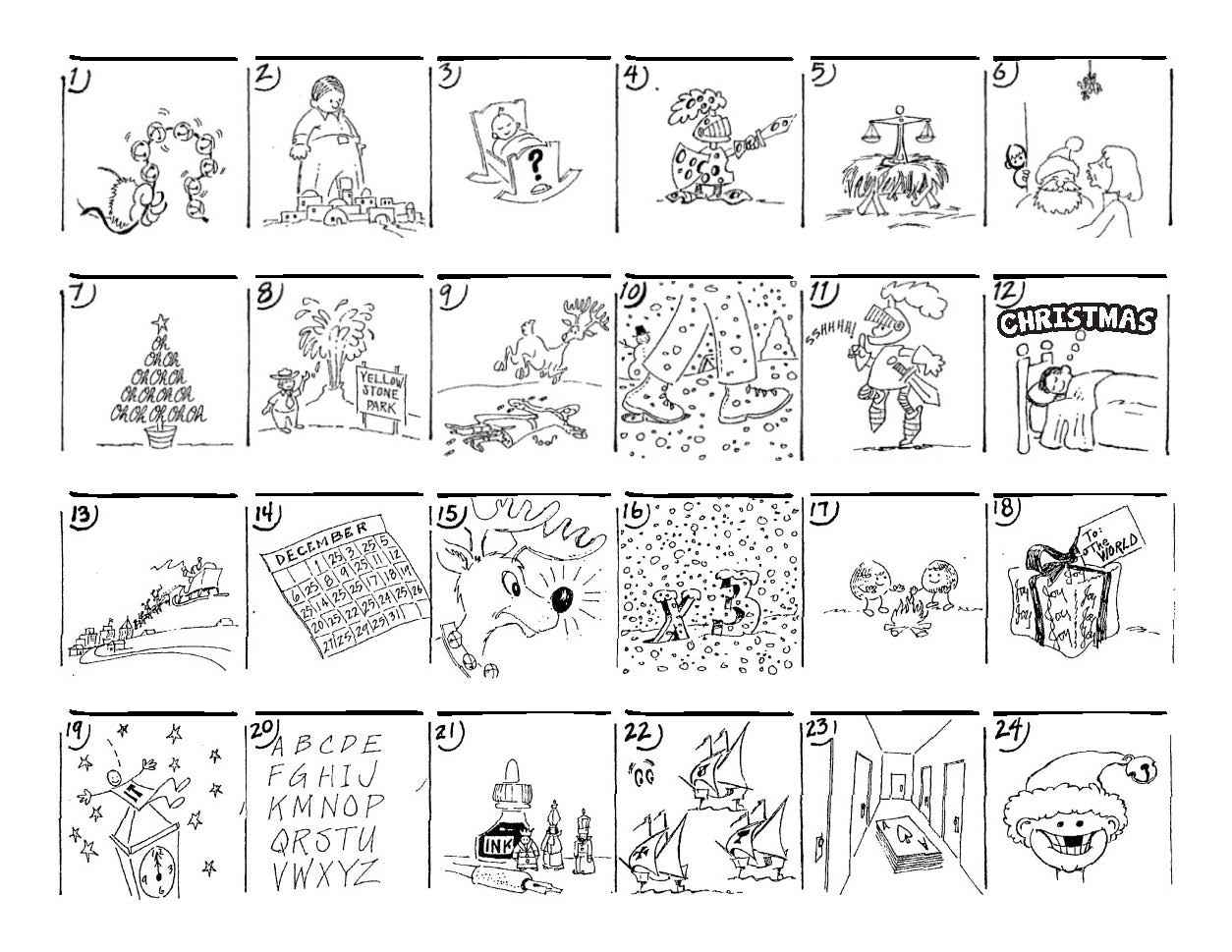 Christmas Carol Puzzles – The Button-Down Mind with regard to Christmas Carol Riddle Worksheets