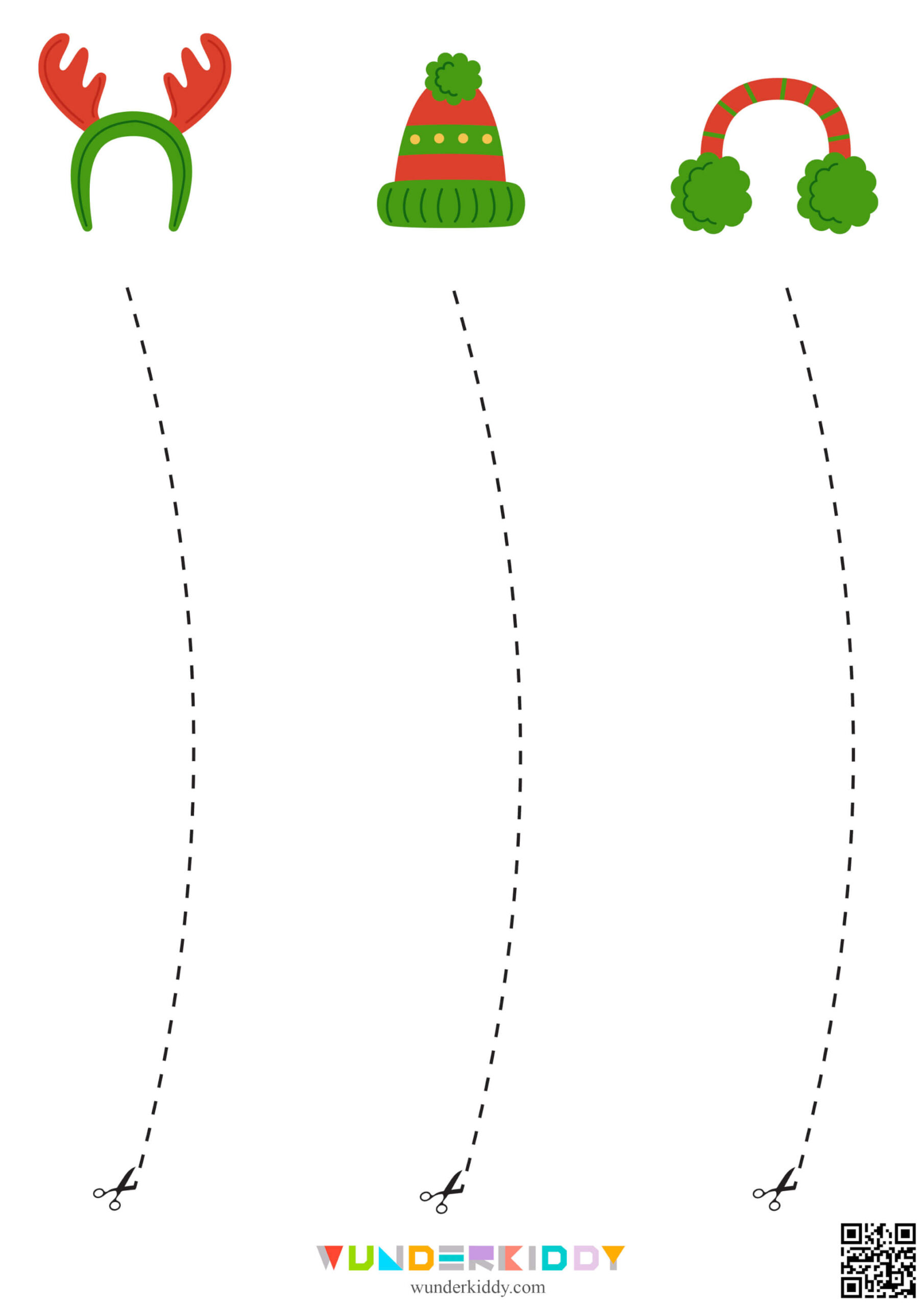 Christmas Cutting Templates Printable Pdf with regard to Cutting Practice Worksheets Christmas