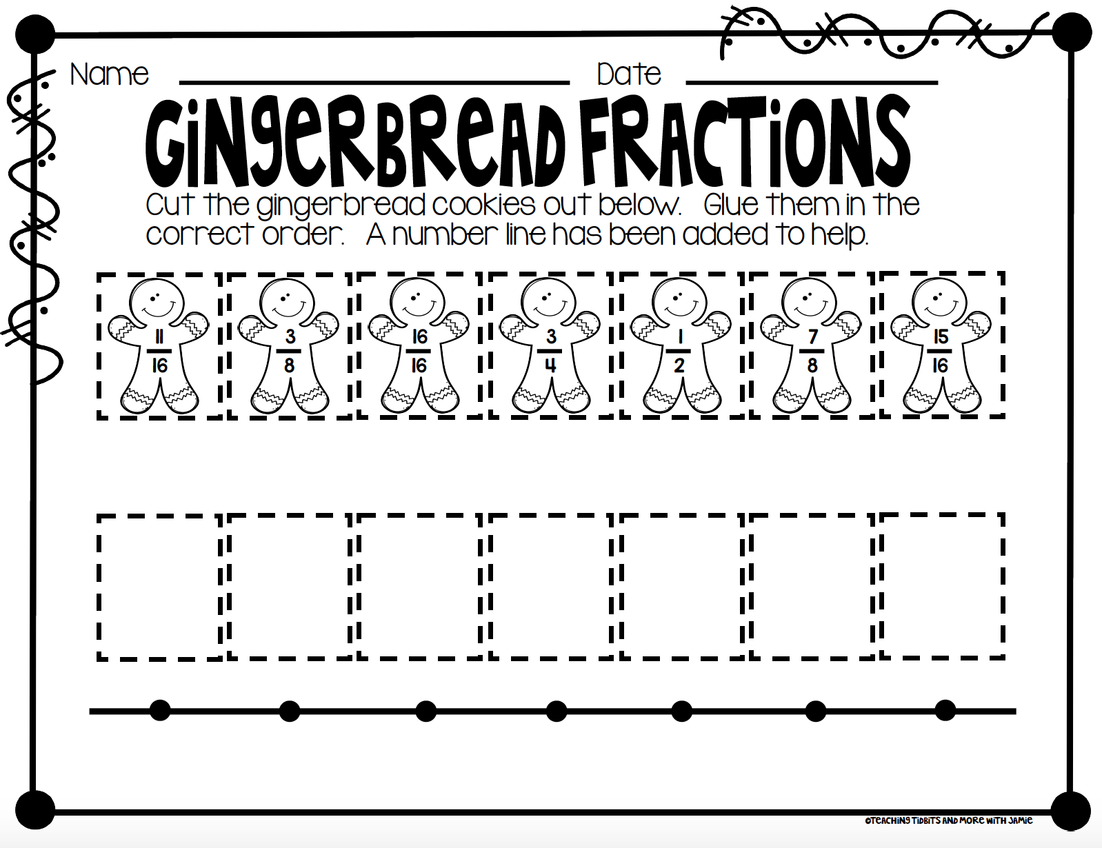 Christmas Math Printables - Worksheets Library regarding Christmas Math Worksheets Fractions