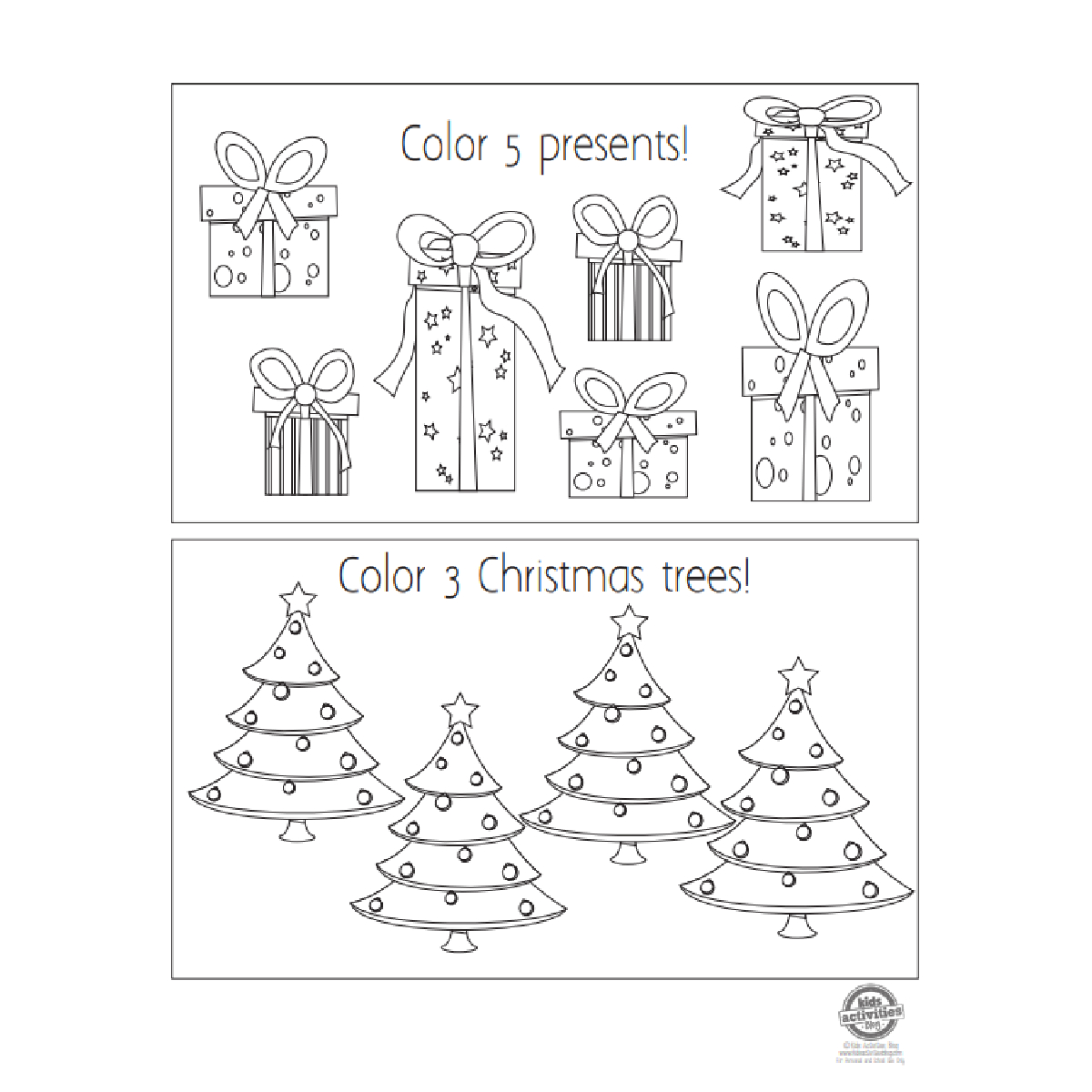 Christmas Preschool & Kindergarten Worksheets You Can Print | Kids inside Christmas Worksheets For 2 Year Olds