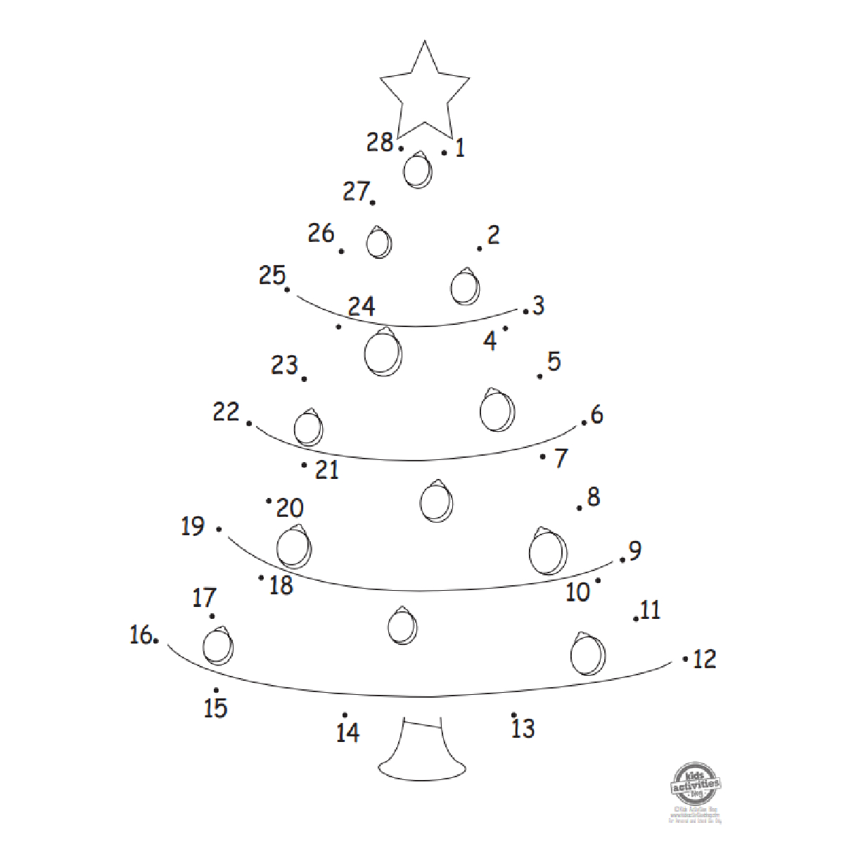 Christmas Preschool &amp;amp; Kindergarten Worksheets You Can Print | Kids with Christmas Tree Worksheets Kindergarten