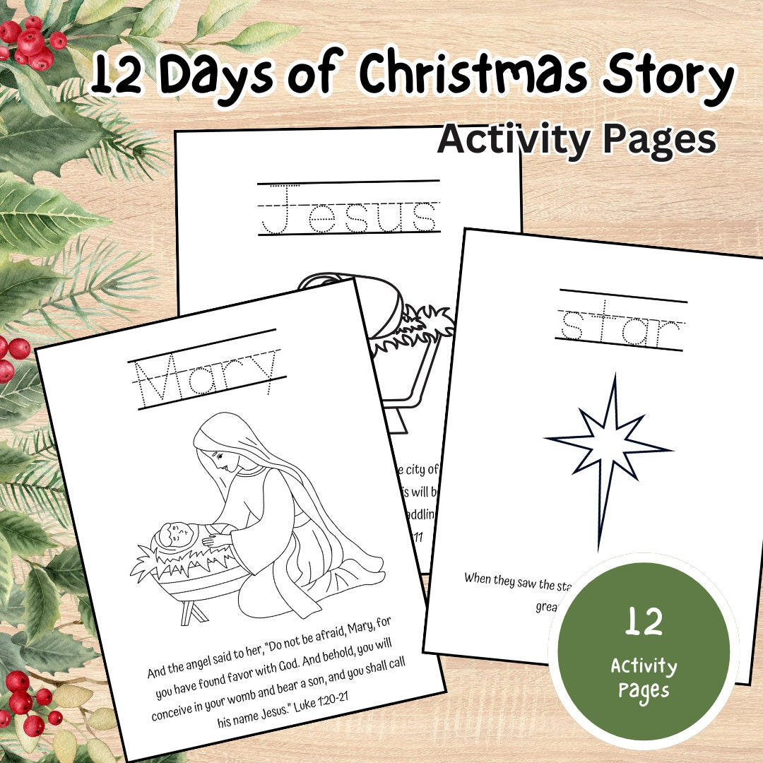 Christmas Story Worksheets Printables It&amp;#039;S Christmas David! Story throughout It&amp;#039;S Christmas David Worksheets