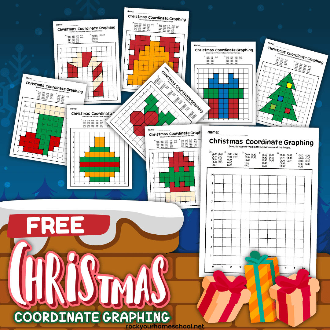 Free Christmas Coordinate Graphing Worksheets For Holiday Fun with Father Christmas Graphing Worksheets