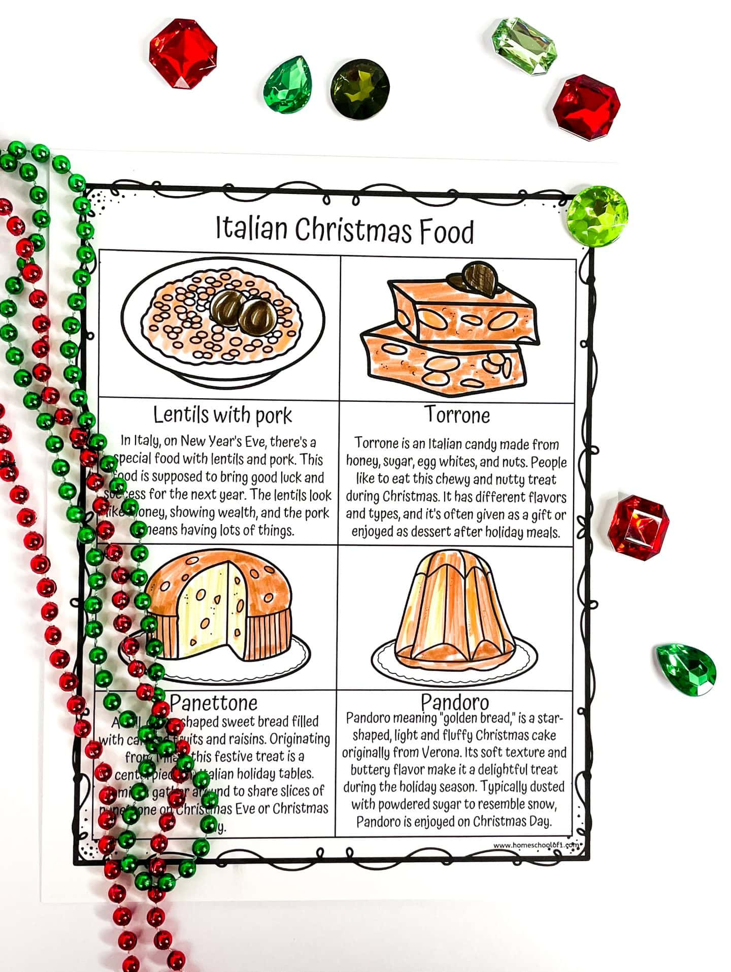 Free Christmas In Italy Worksheets throughout Christmas In Italy Worksheets