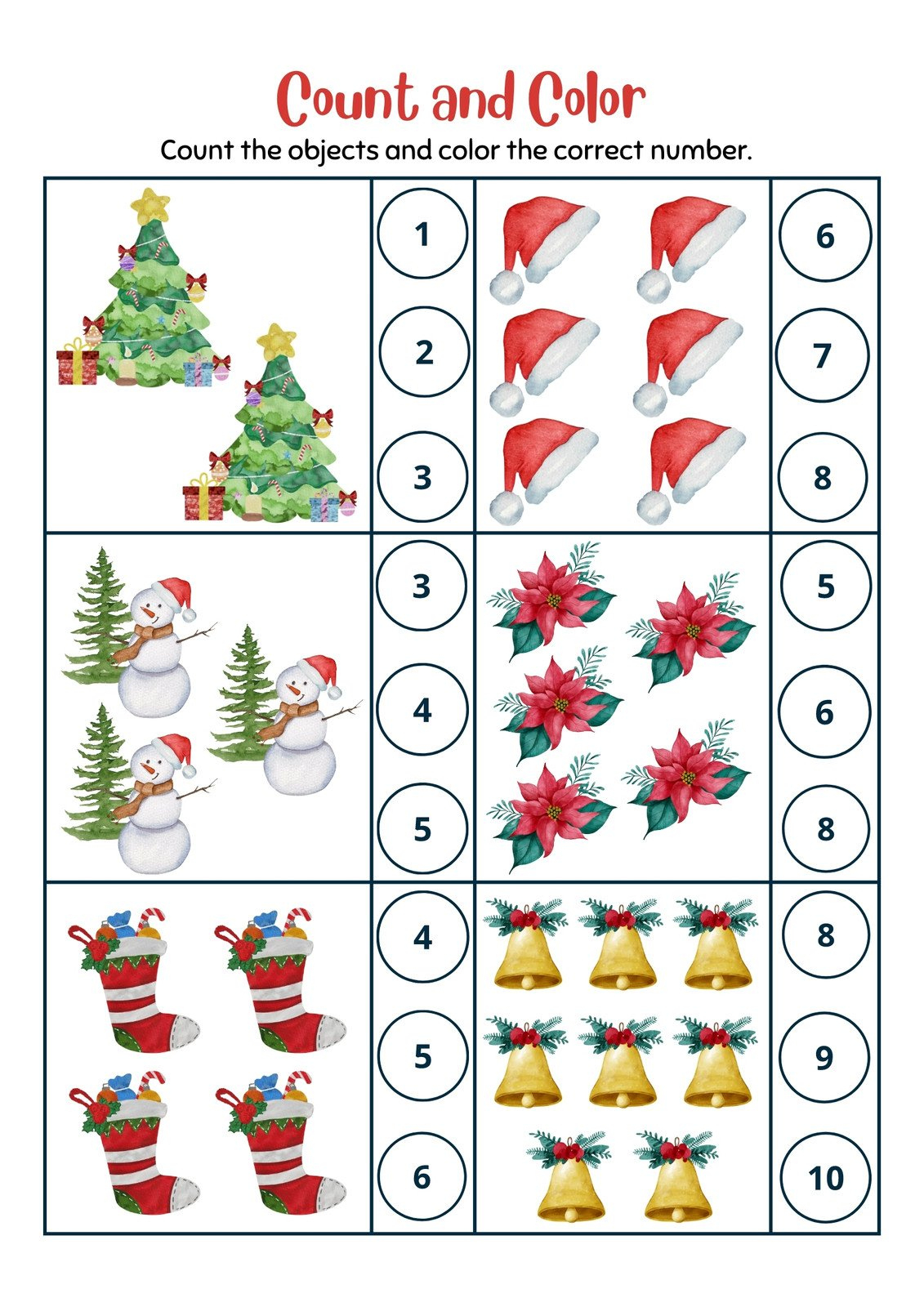 Free, Editable Christmas Worksheet Templates | Canva within Christmas Worksheets For 4 Year Olds