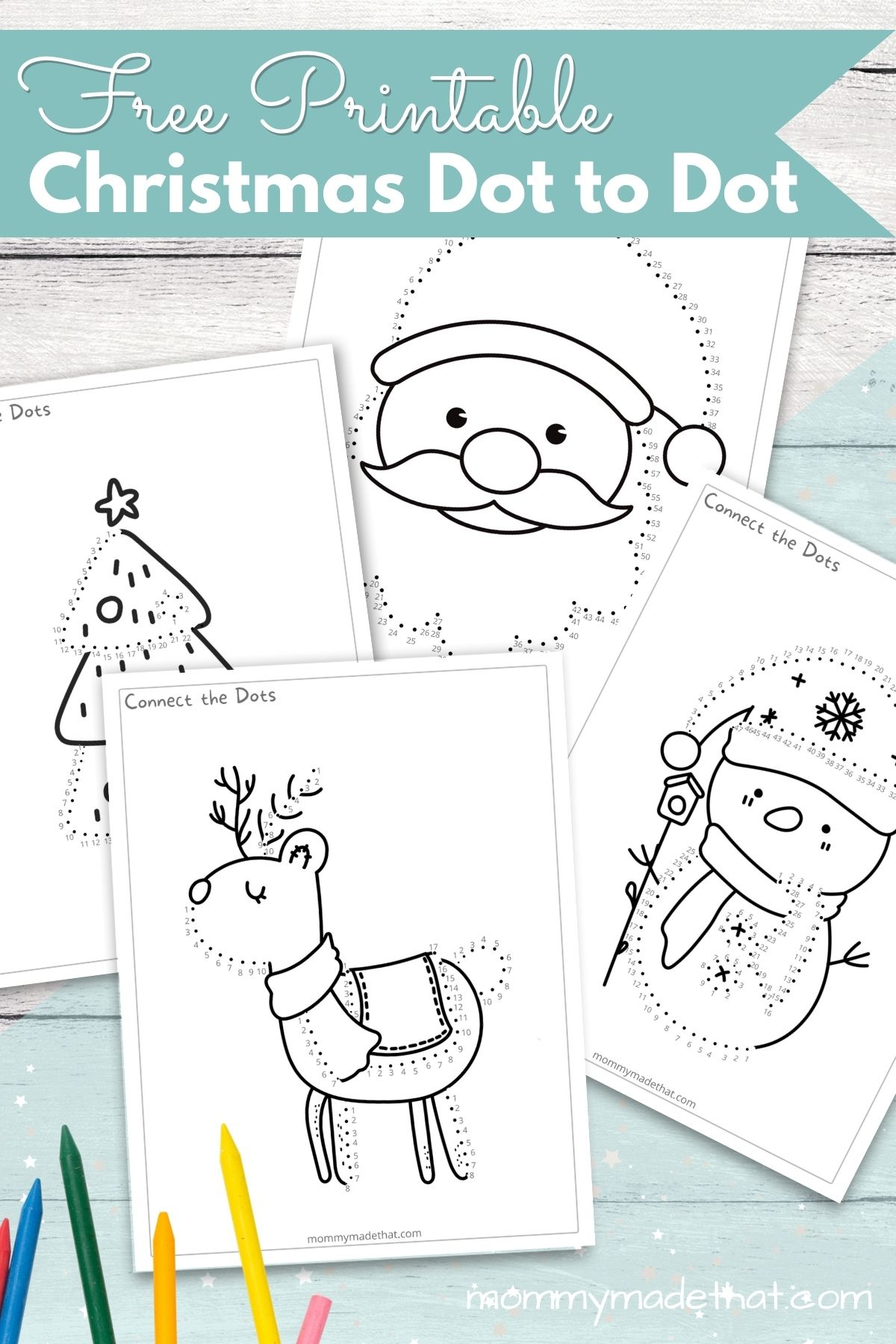 Free Printable Christmas Dot To Dot regarding A Little Christmas Confusion Worksheets