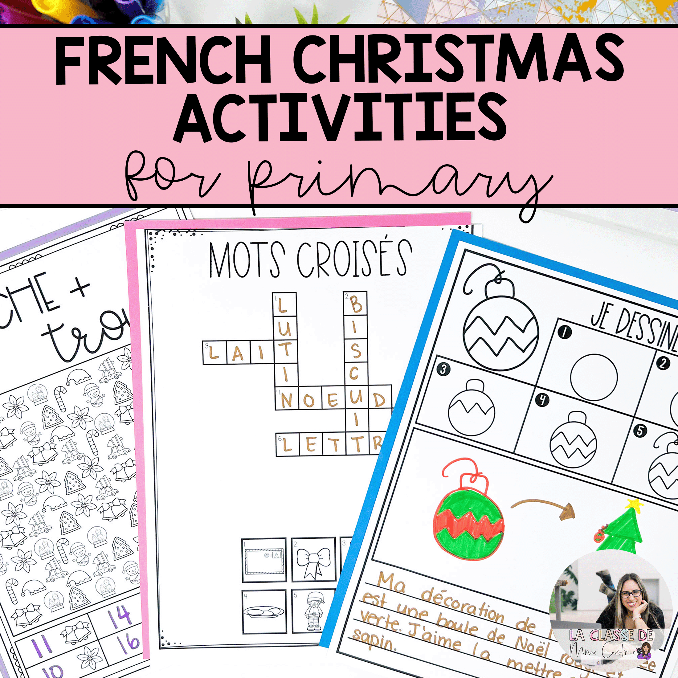 French Christmas Activities And Worksheets | Les Activités De Noël pertaining to French Christmas Worksheets Free