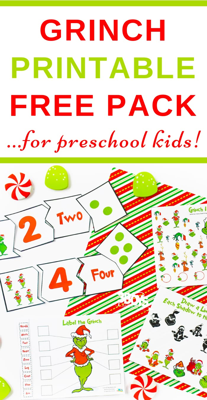How The Grinch Stole Christmas Printables in How The Grinch Stole Christmas Worksheets Kindergarten