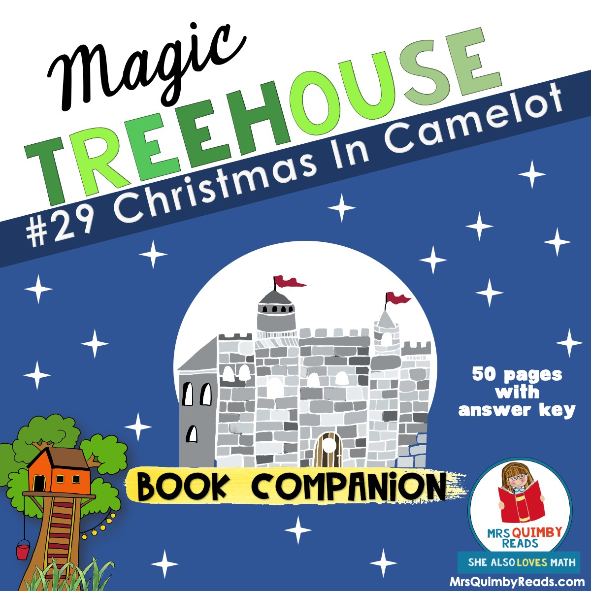 Mrsquimbyreads | Teaching Resources: Magic Treehouse - Christmas within Christmas in Camelot Worksheets