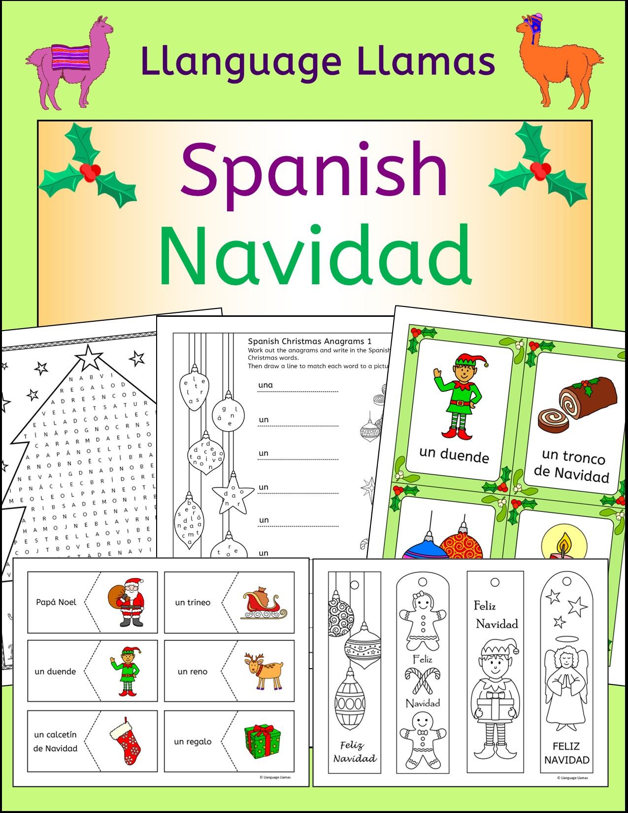 Spanish Christmas - Navidad - Fun Activities, Worksheets, Wordwall within Spanish Christmas Worksheets Free Printable