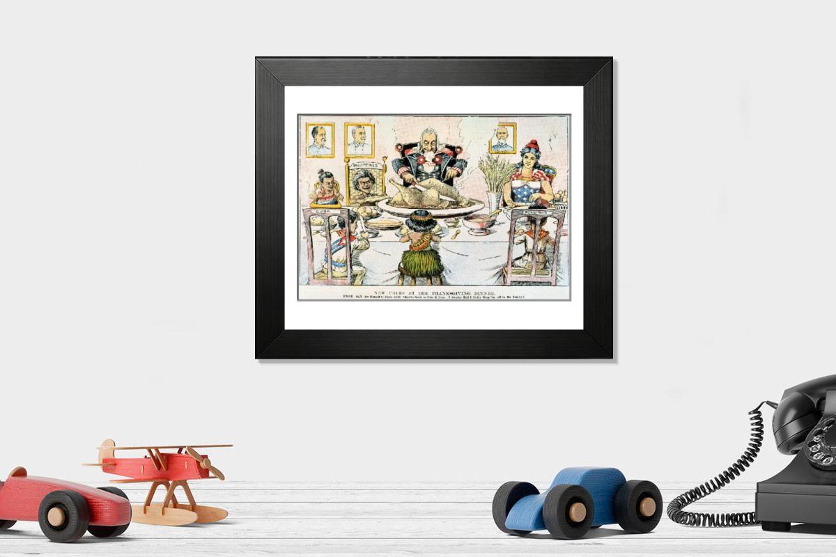 1898 Thanksgiving Print New Faces Table 6185259 1898 Thanksgiving Print New Faces Table 6185259