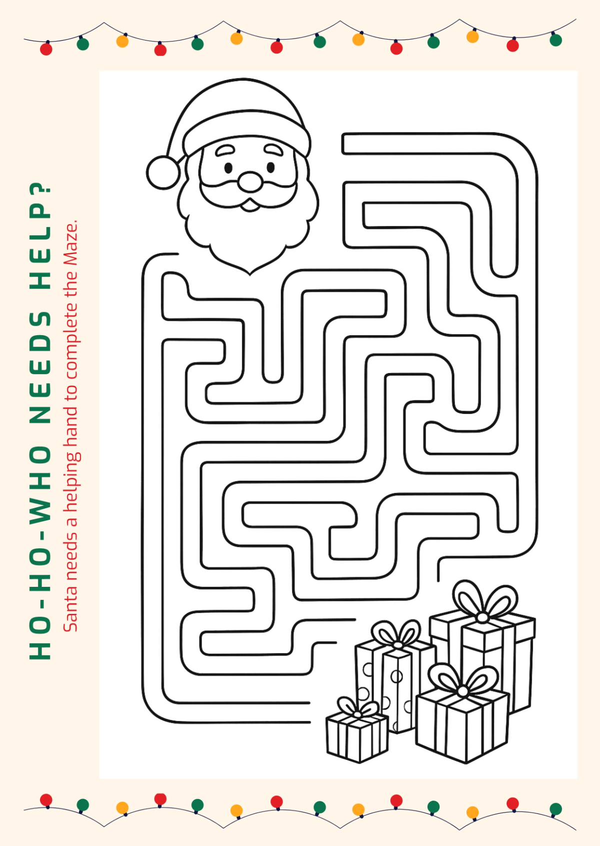 4th Grade Christmas Worksheet