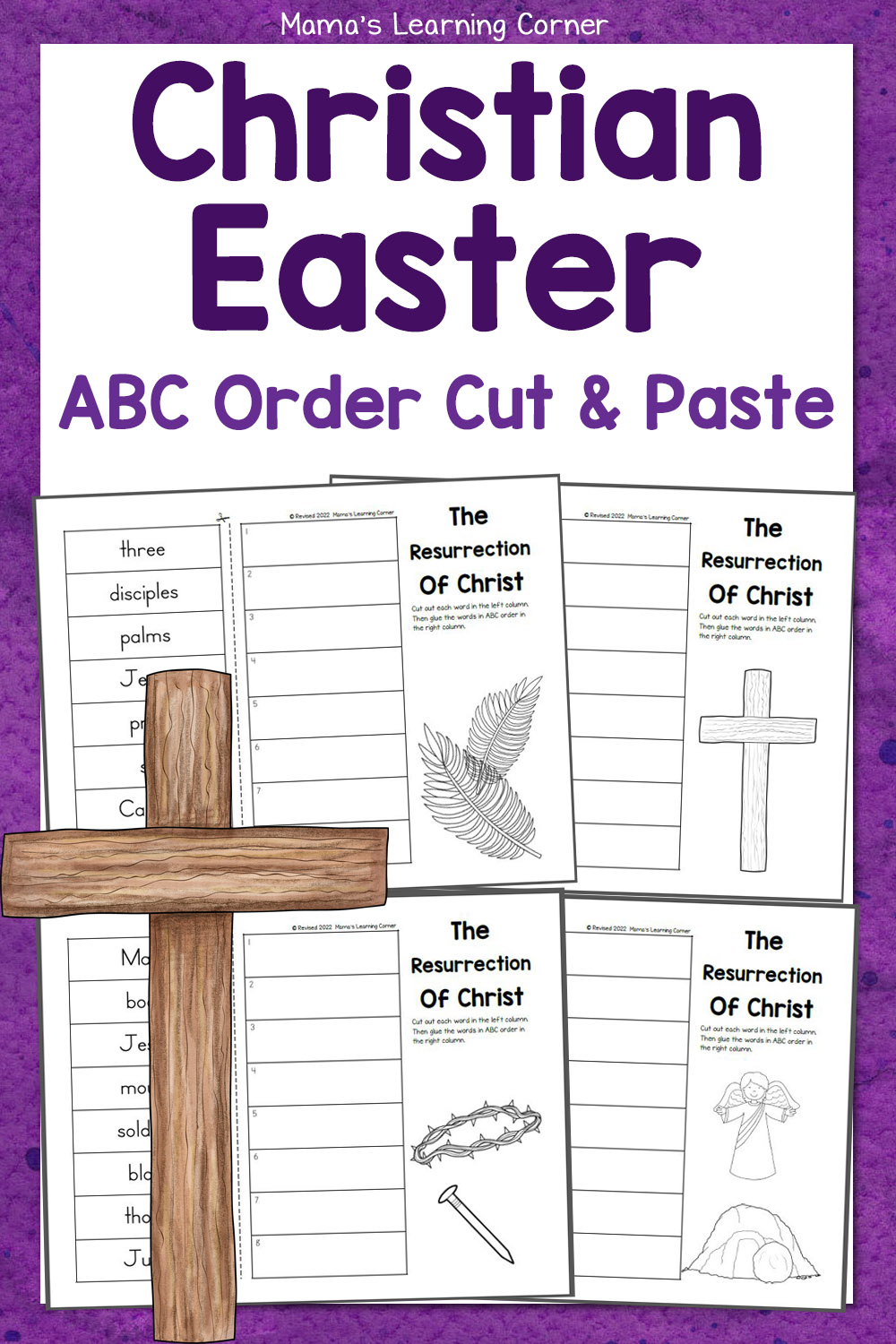 Abc Order Worksheet Resurrection Of Christ Abc Order Worksheet Resurrection Of Christ