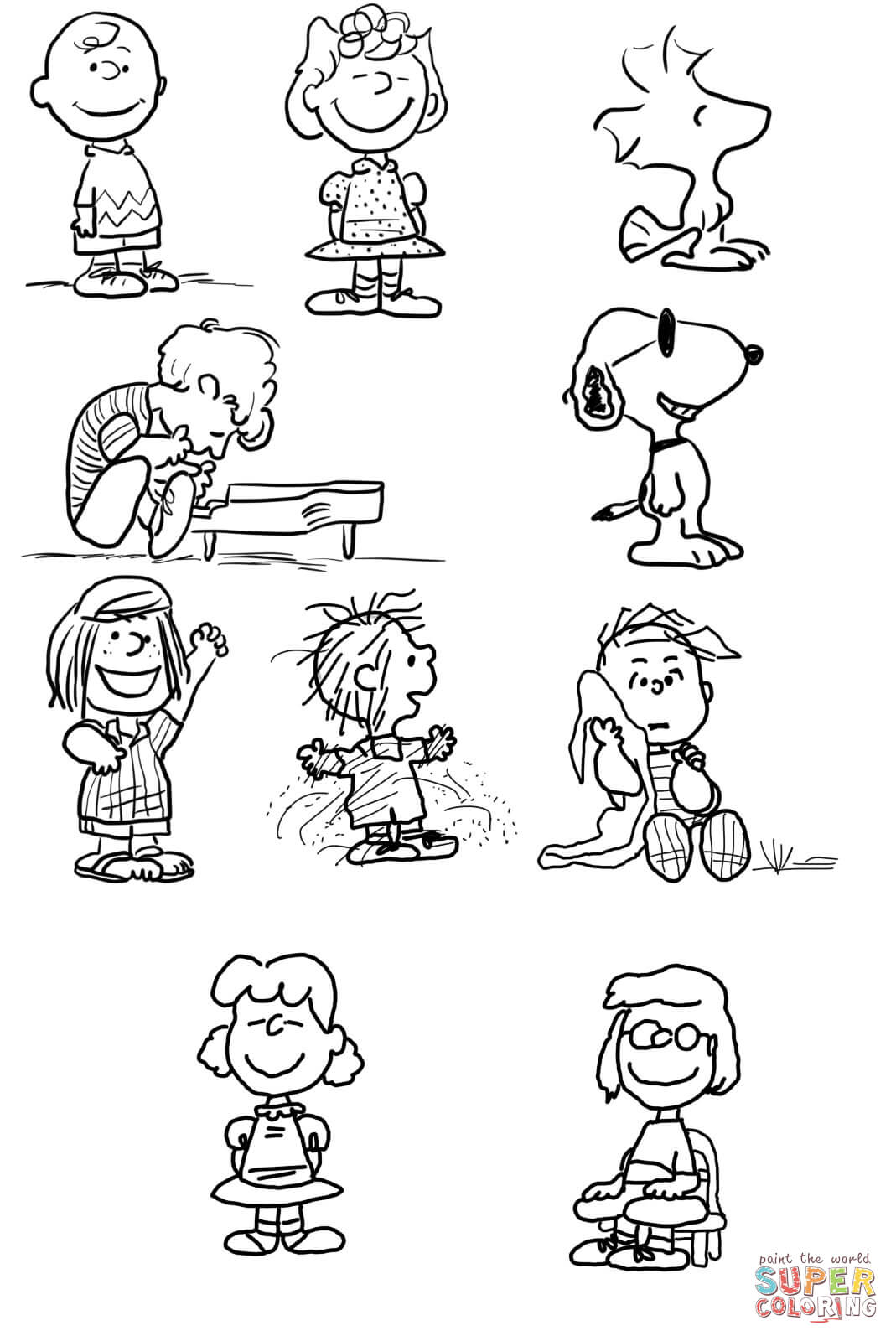 Charlie Brown Characters Charlie Brown Characters