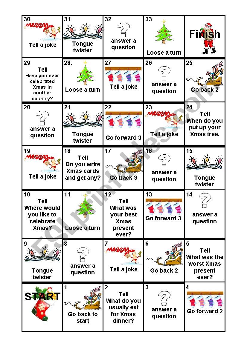 Christmas Board Game 729151