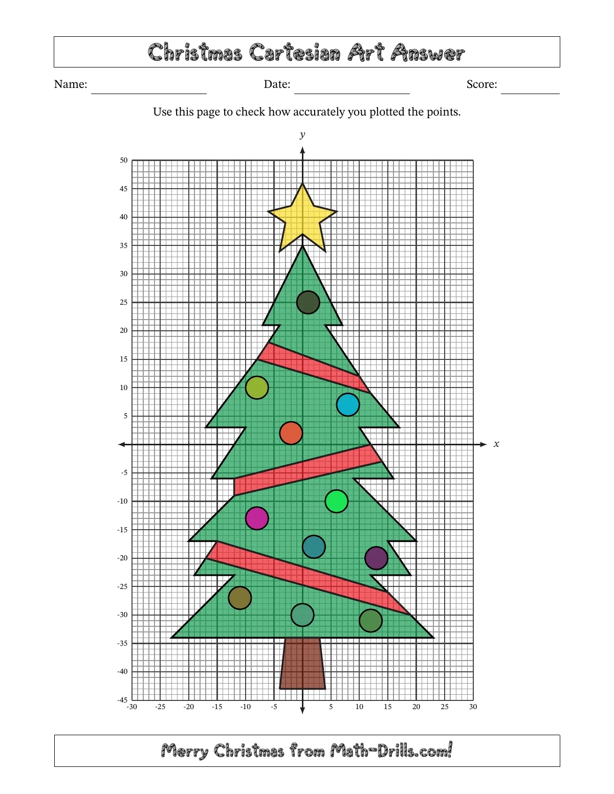Christmas Cartesian Art Tree2