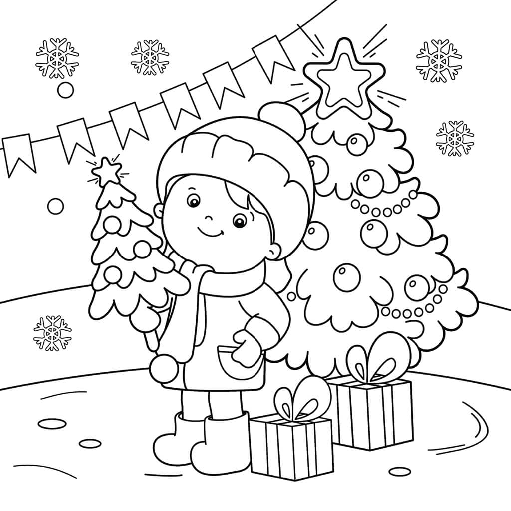 Christmas Coloring For Toddlers Spiral Edition