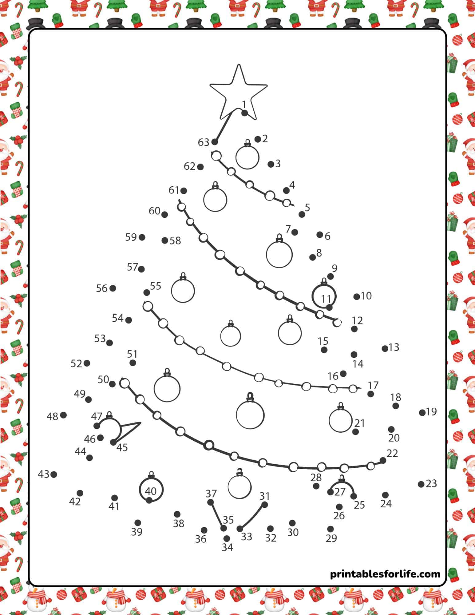 free printable connect the dots christmas worksheets free printable connect the dots christmas worksheets