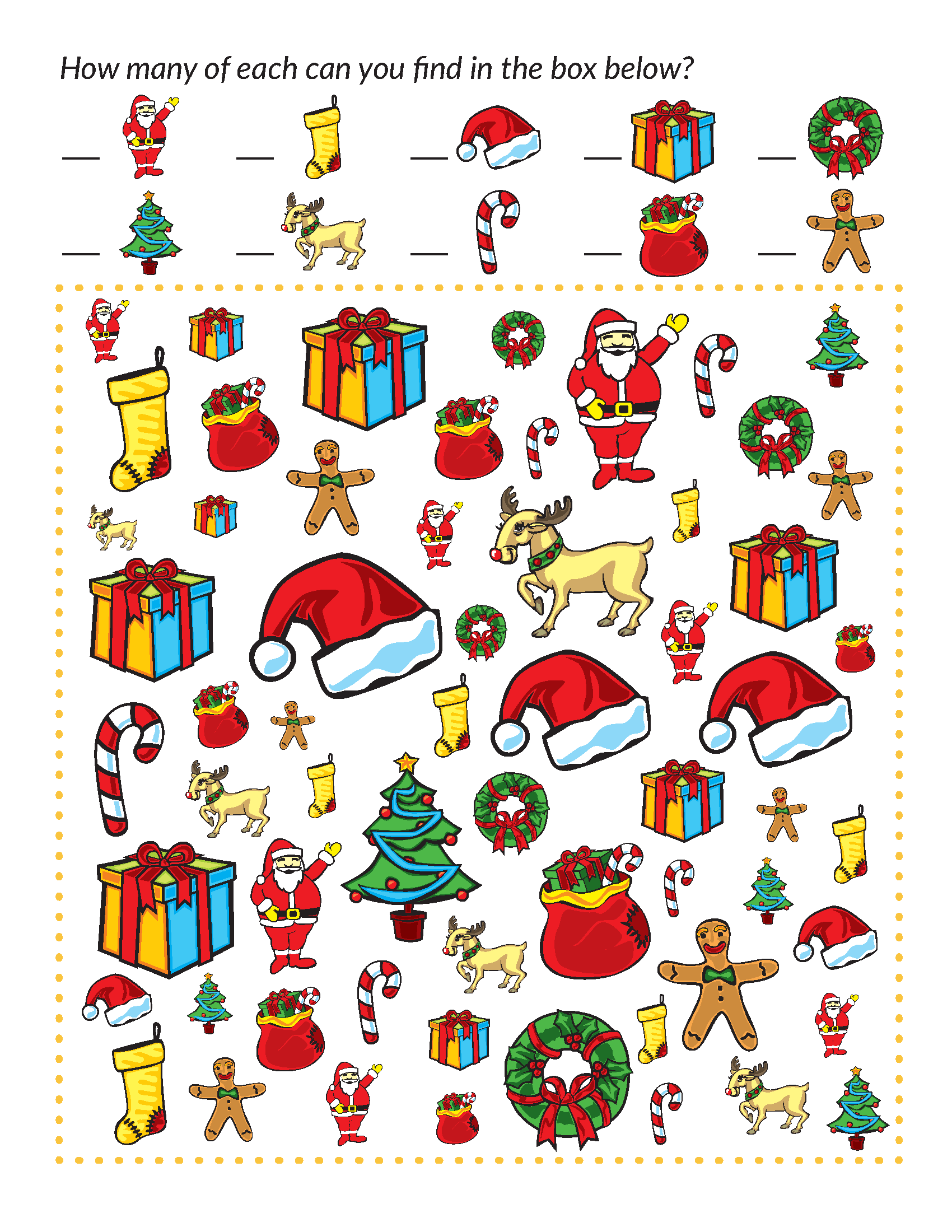 Christmas I Spy Christmas I Spy